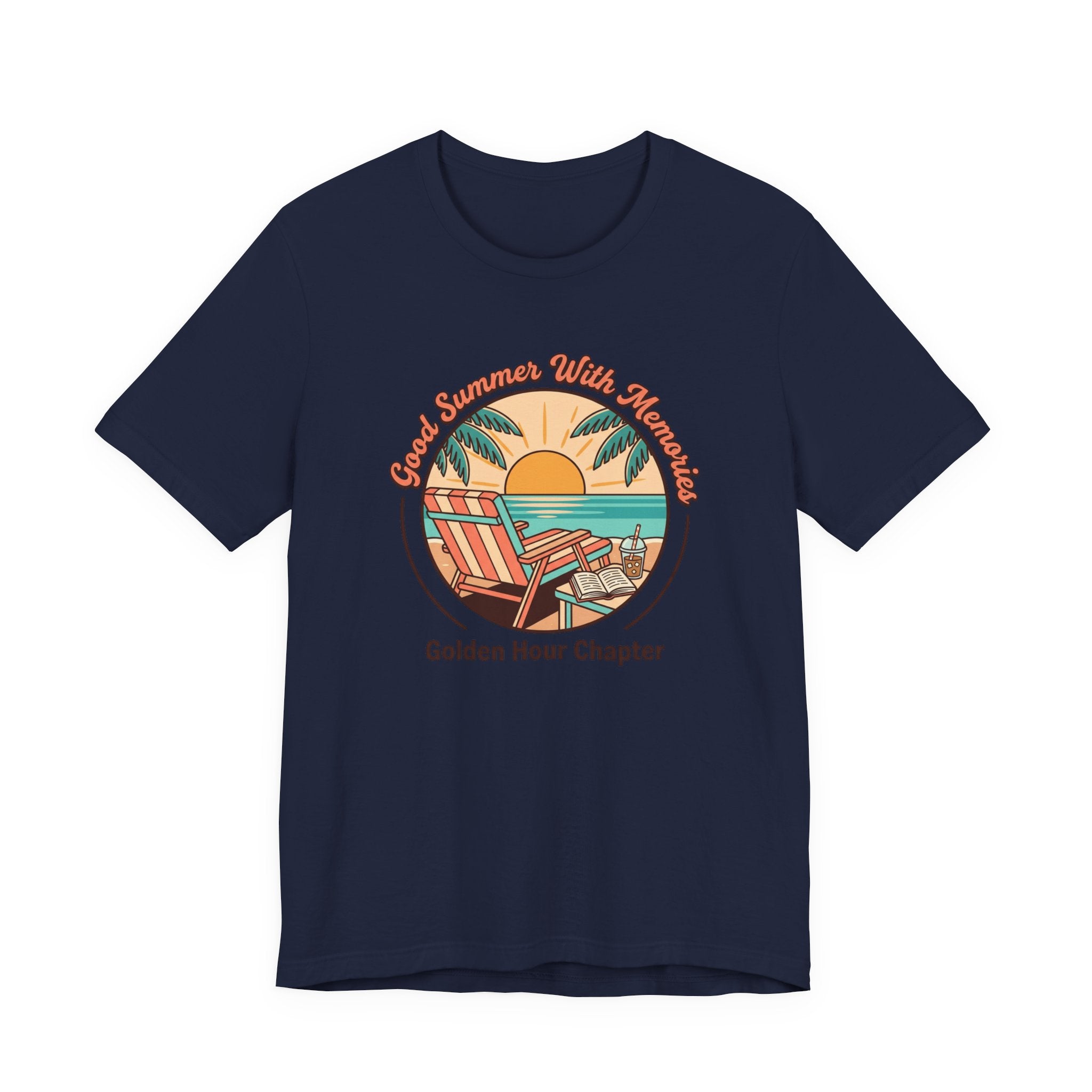 Golden Hour Beach Scene Tee | summer aesthetic, coastal vibes
