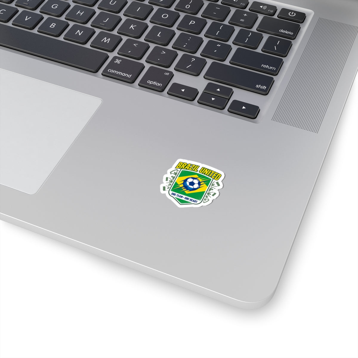 Brazil United Soccer Crest Kiss-Cut Stickers | Country Pride, Retro Soccer