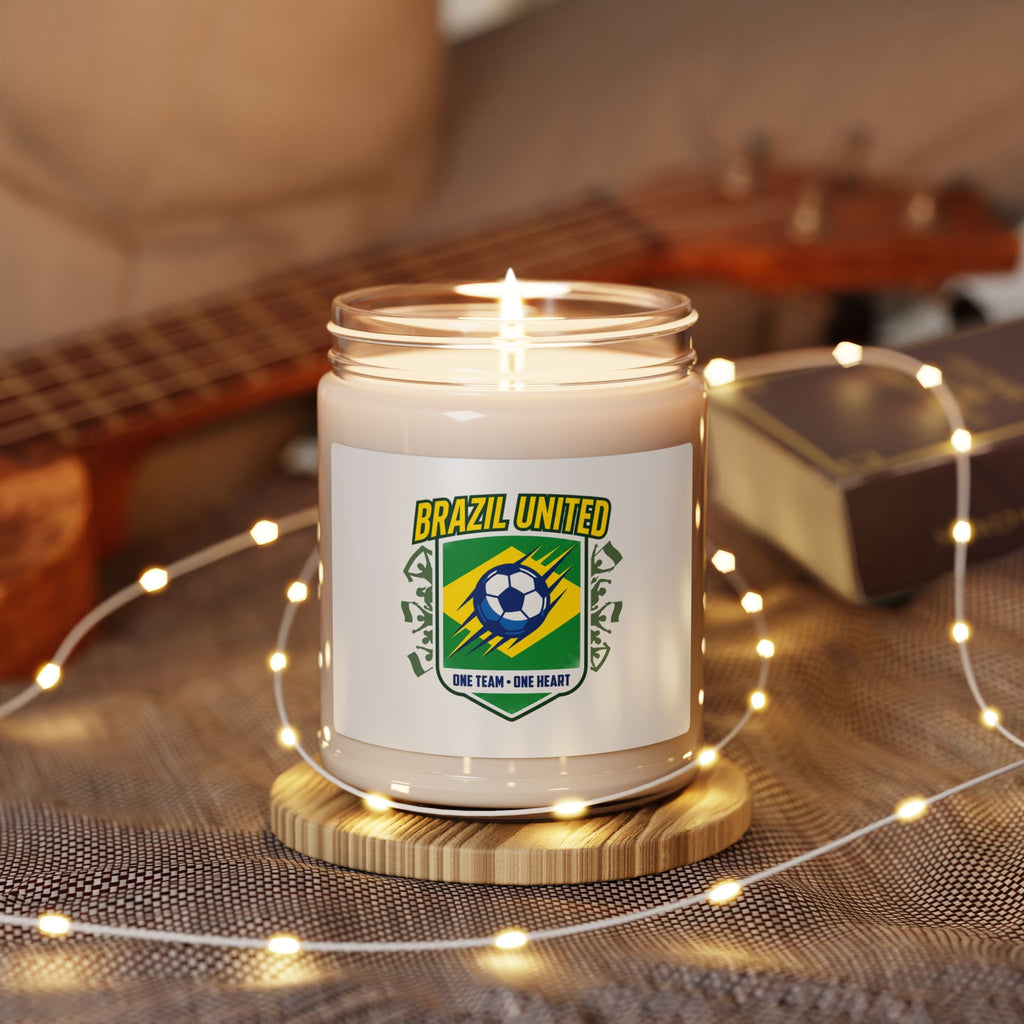 Brazil United Candle | Country Pride, Retro Soccer Supporters