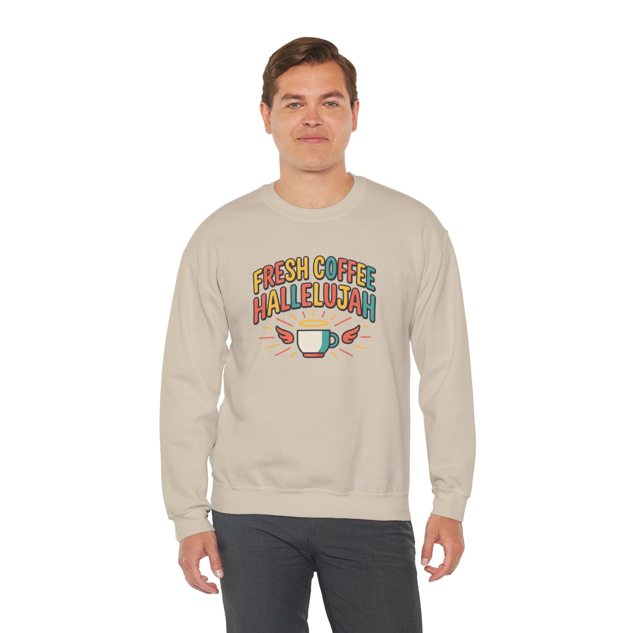 Fresh Coffee Hallelujah Sweatshirt | Everything Hallelujah