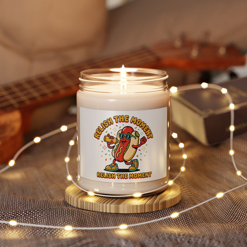 Relish the Moment Hot Dog Candle | Soy Candle, BBQ Fourth of July