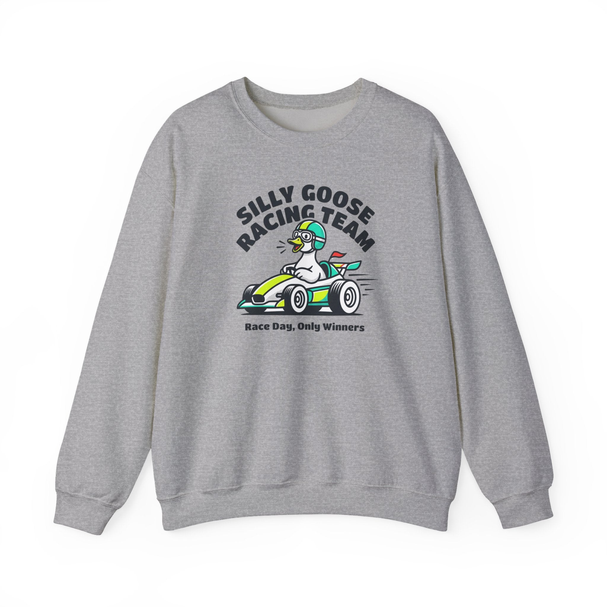 Silly Goose Racing Team Sweatshirt | racing, goose, motorsport