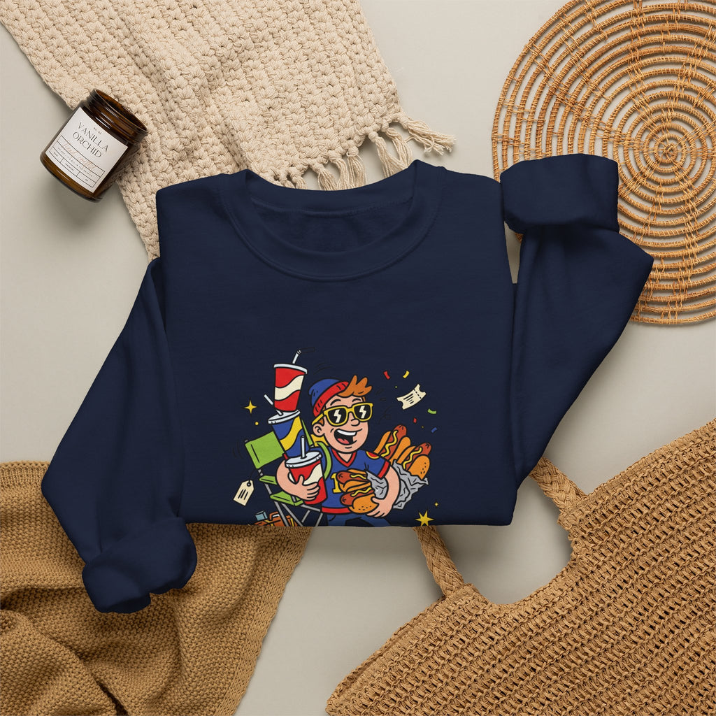 Off to Watch the Game Crewneck Sweatshirt | soccer watch party, match-day outfit