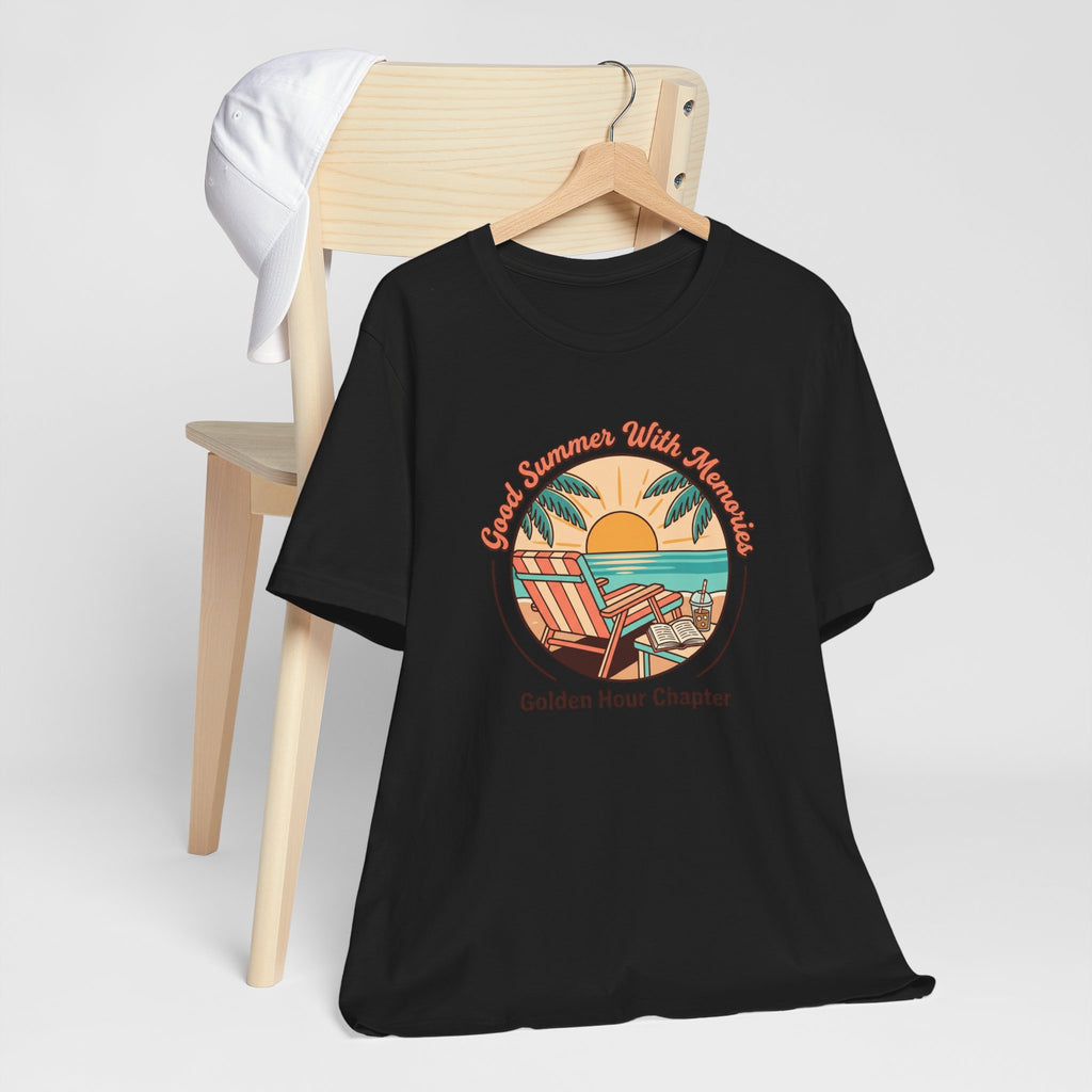 Golden Hour Beach Scene Tee | summer aesthetic, coastal vibes