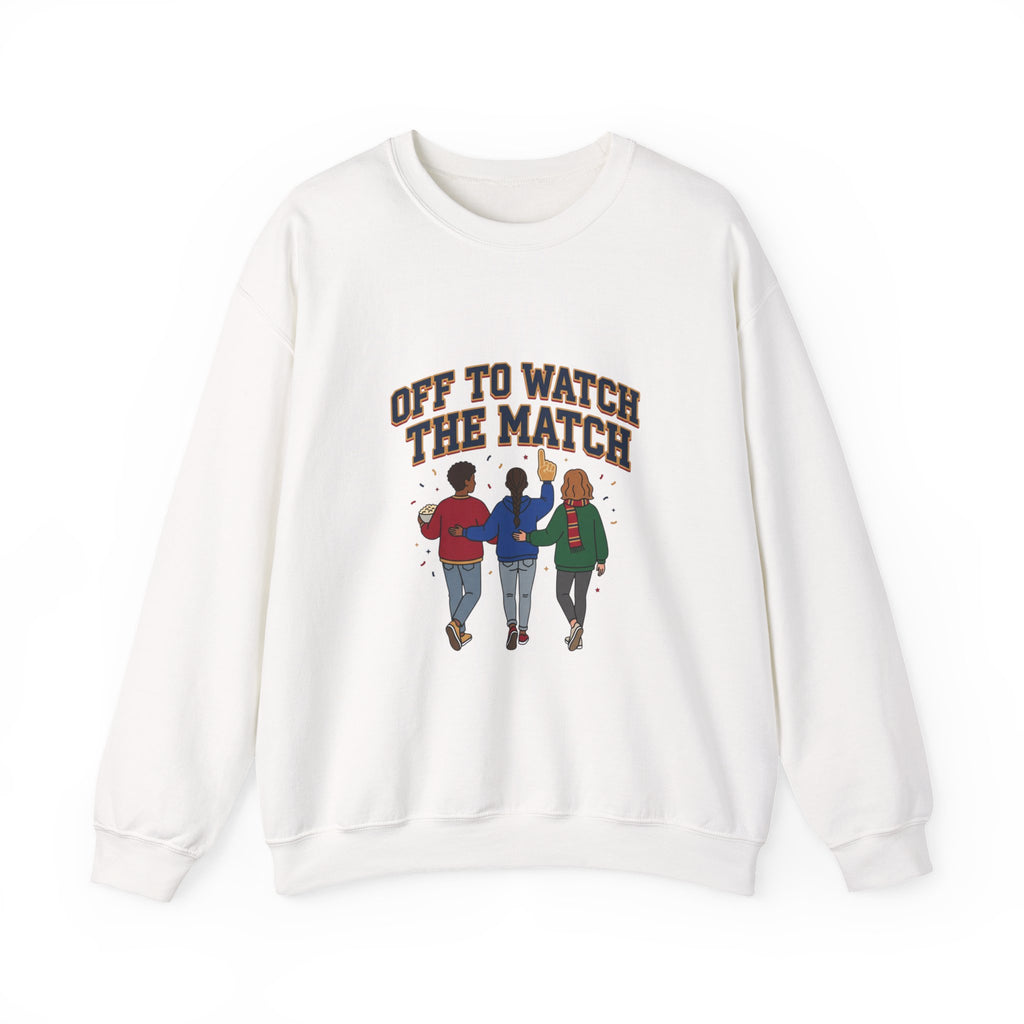 Off to Watch the Match Sweatshirt | soccer watch party, match-day outfit