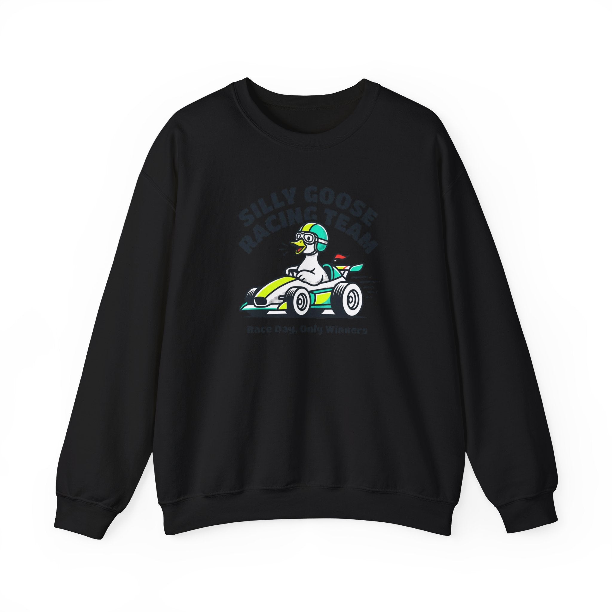 Silly Goose Racing Team Sweatshirt | racing, goose, motorsport