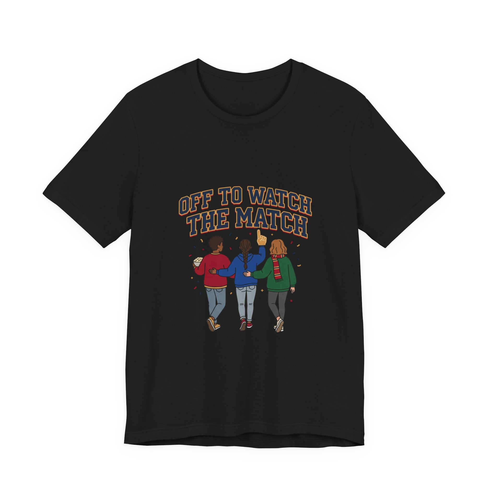 Off To Watch The Match Tee | soccer watch party, match-day outfit