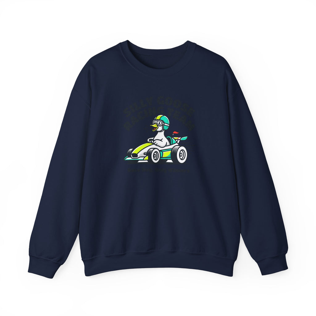 Silly Goose Racing Team Sweatshirt | racing, goose, motorsport