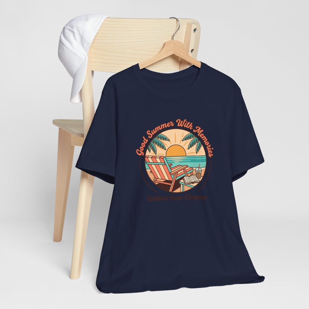 Golden Hour Beach Scene Tee | summer aesthetic, coastal vibes