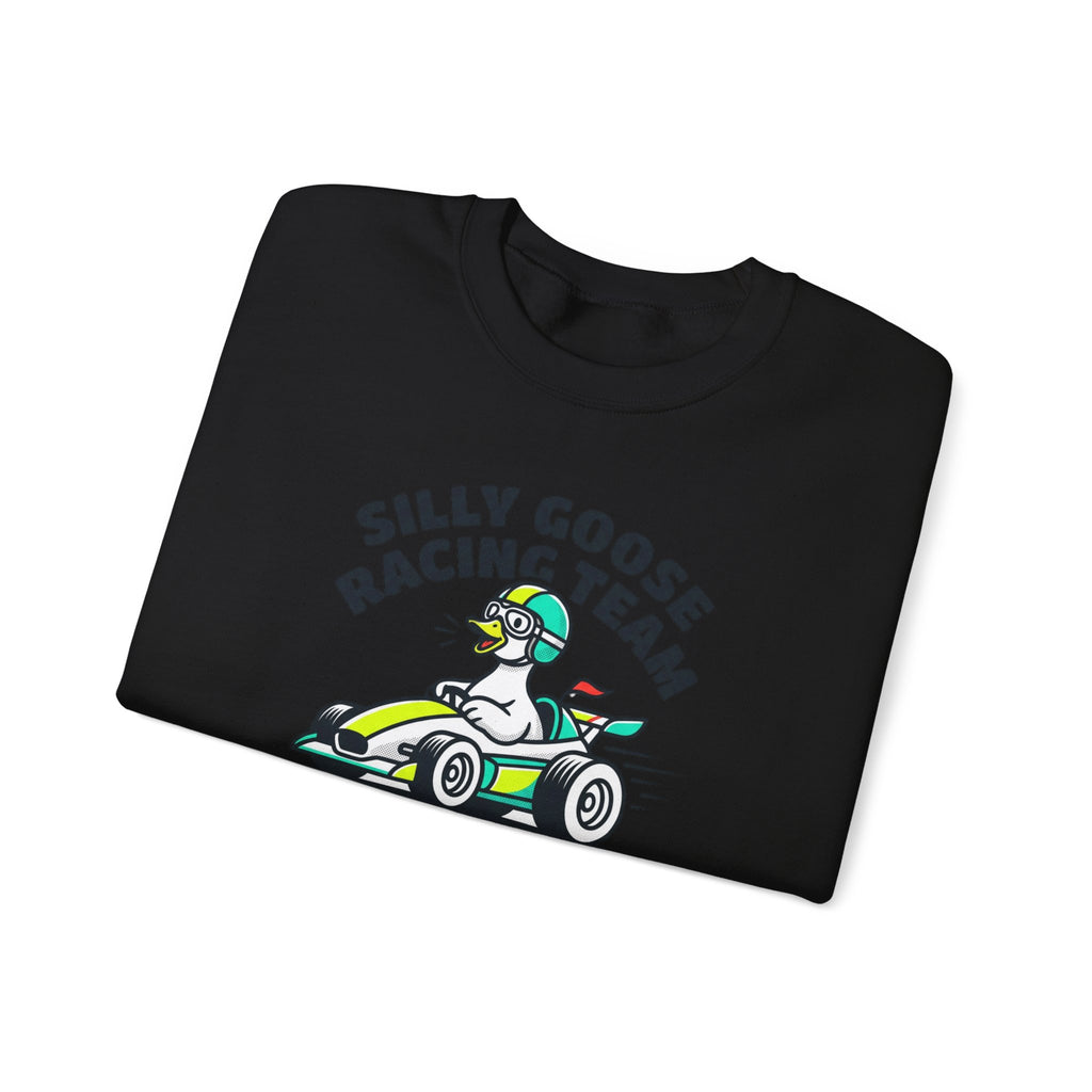 Silly Goose Racing Team Sweatshirt | racing, goose, motorsport