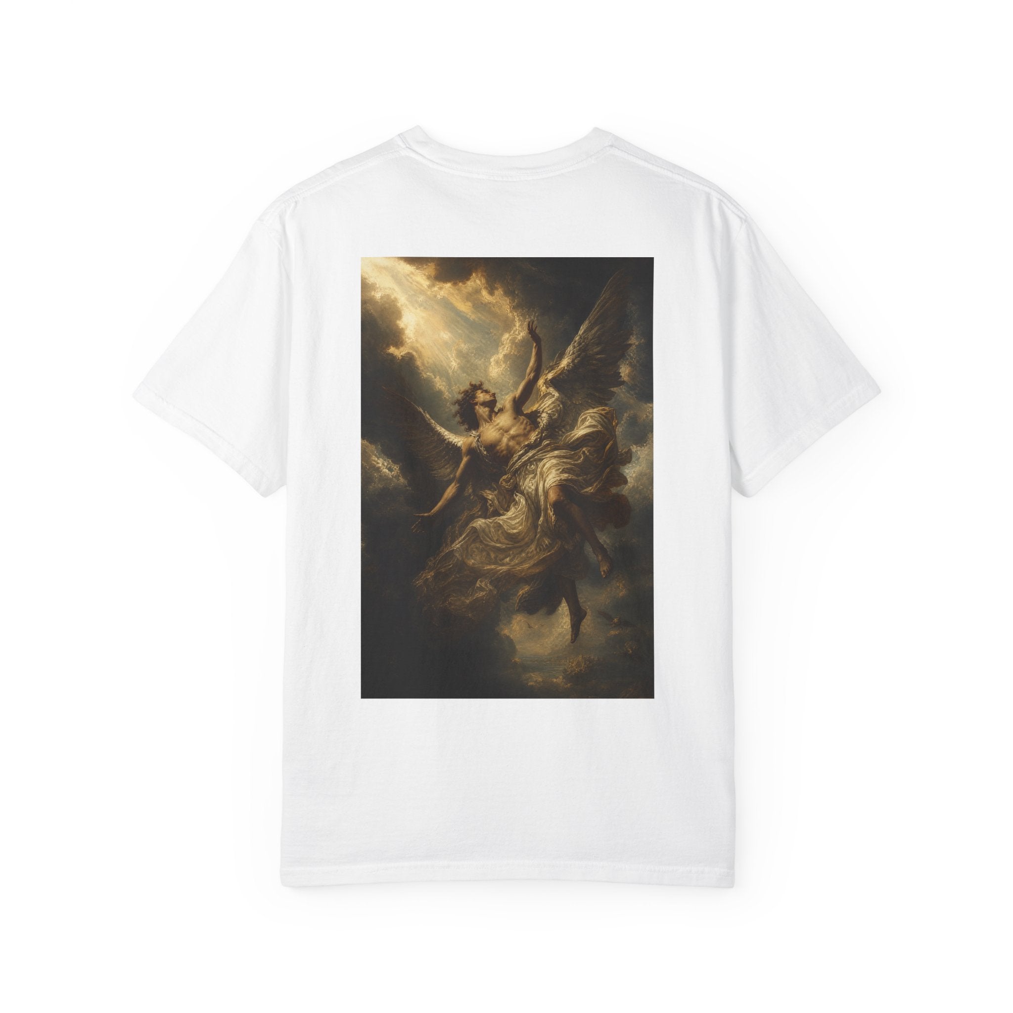 Angel Painting Back-Print Tee — Heavyweight Studio Drop
