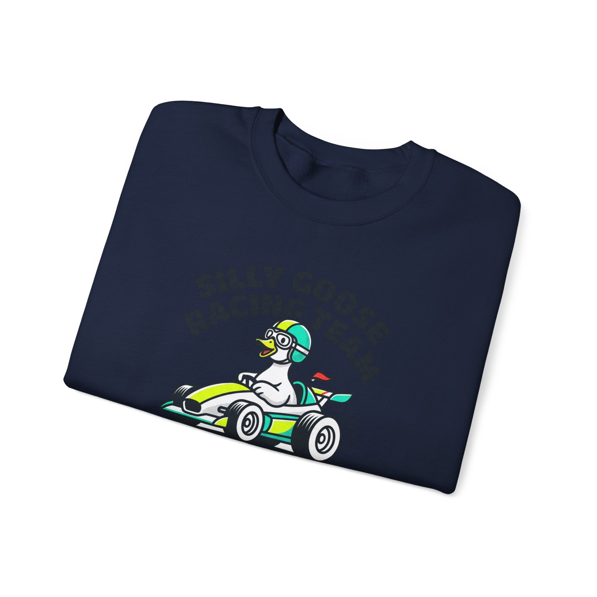 Silly Goose Racing Team Sweatshirt | racing, goose, motorsport