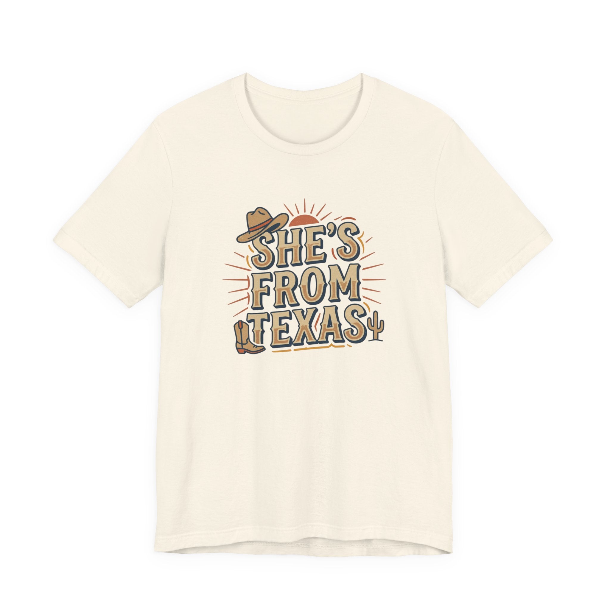 She’s From Texas T-Shirt | Lone Star, Cowgirl Southern Pride