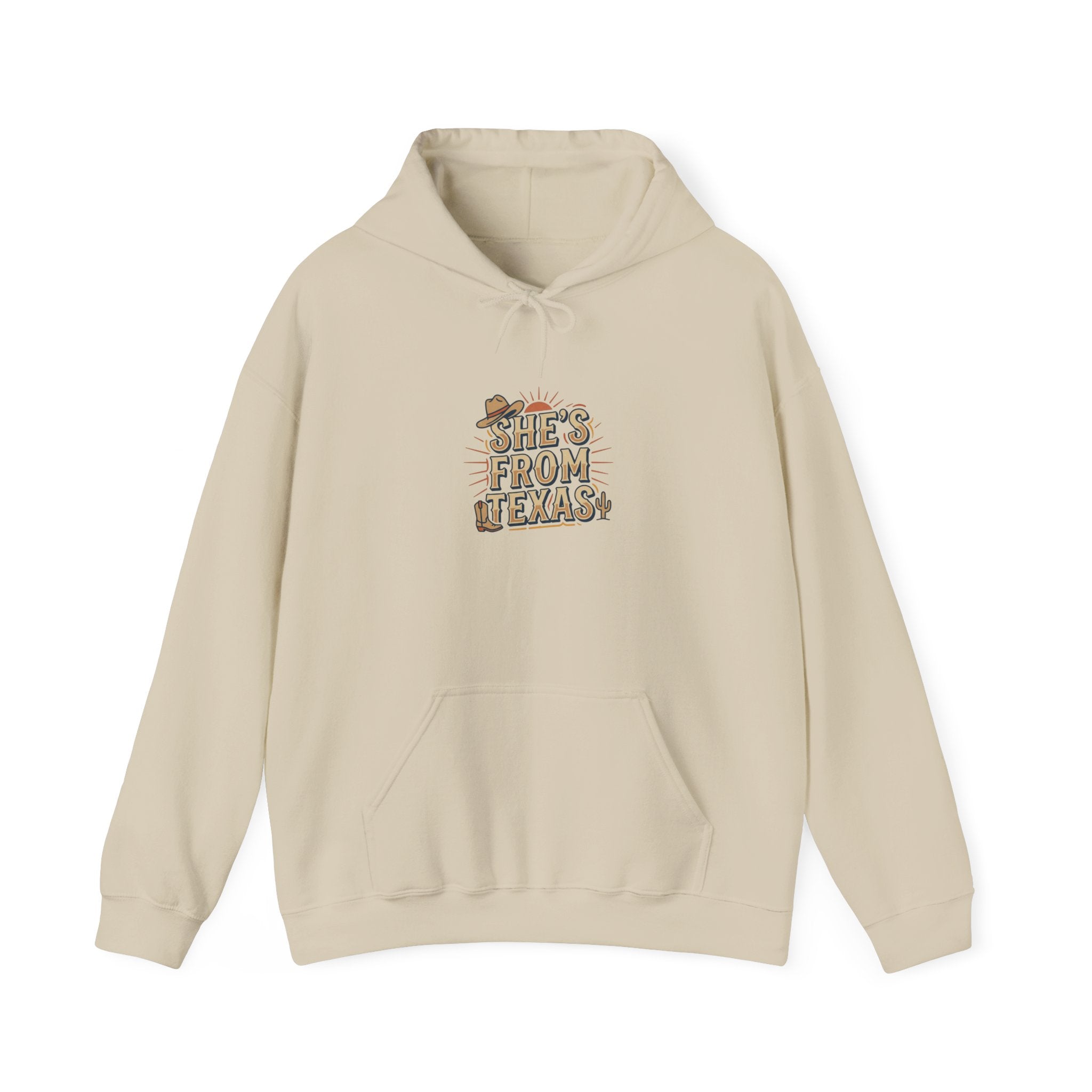She's From Texas Hoodie | Lone Star, Southern Cowgirl Pride