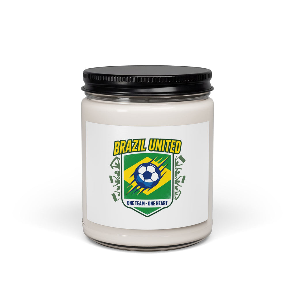 Brazil United Candle | Country Pride, Retro Soccer Supporters