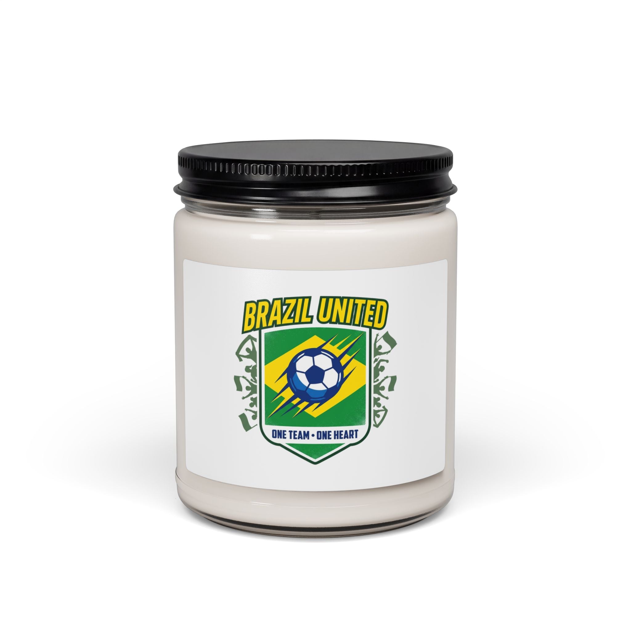 Brazil United Candle | Country Pride, Retro Soccer Supporters
