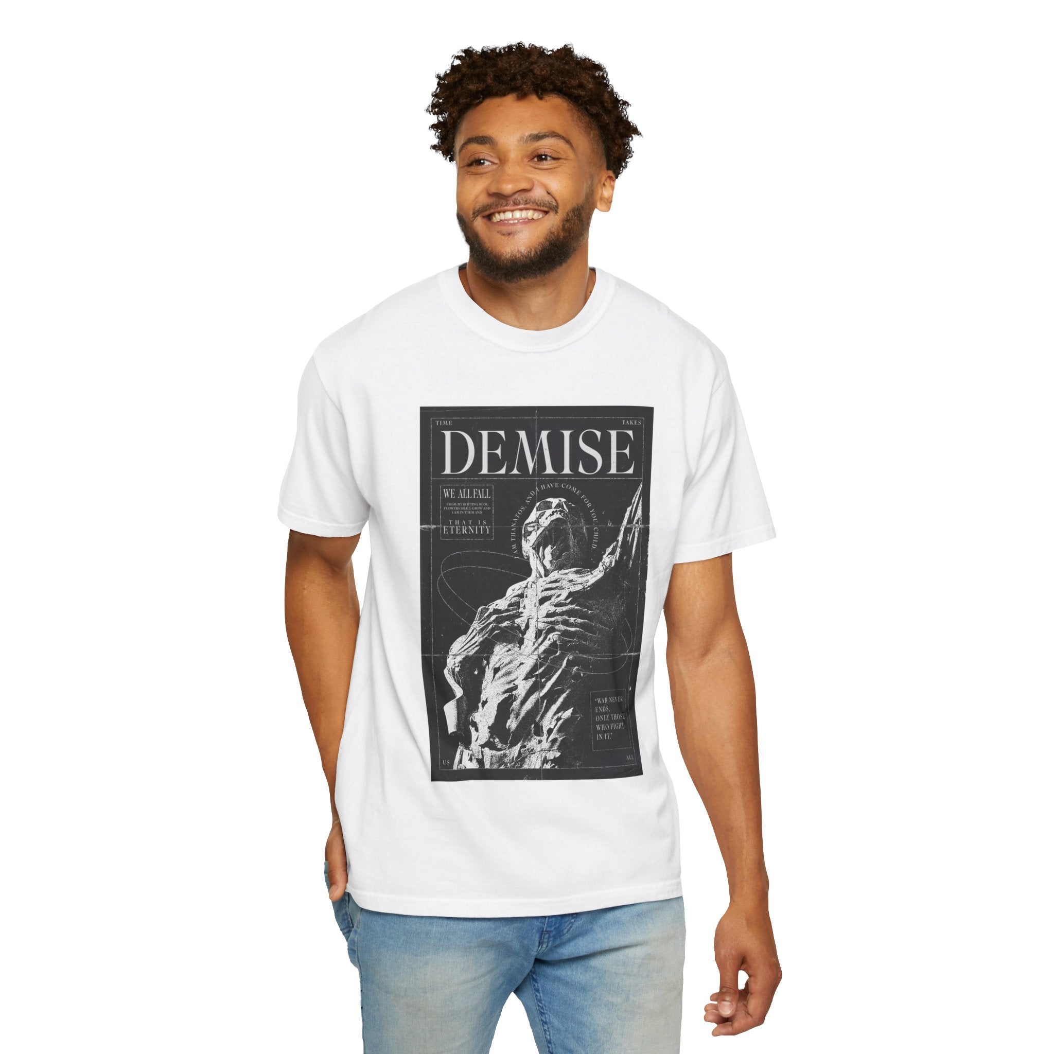 Demise Graphic Tee — Heavyweight Vintage Studio Drop
