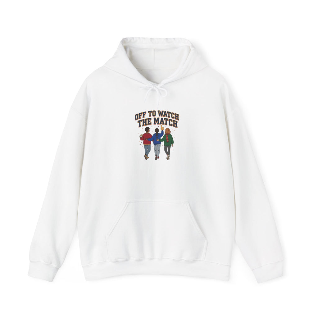 Off to Watch the Match Hoodie | soccer watch party, match-day outfit