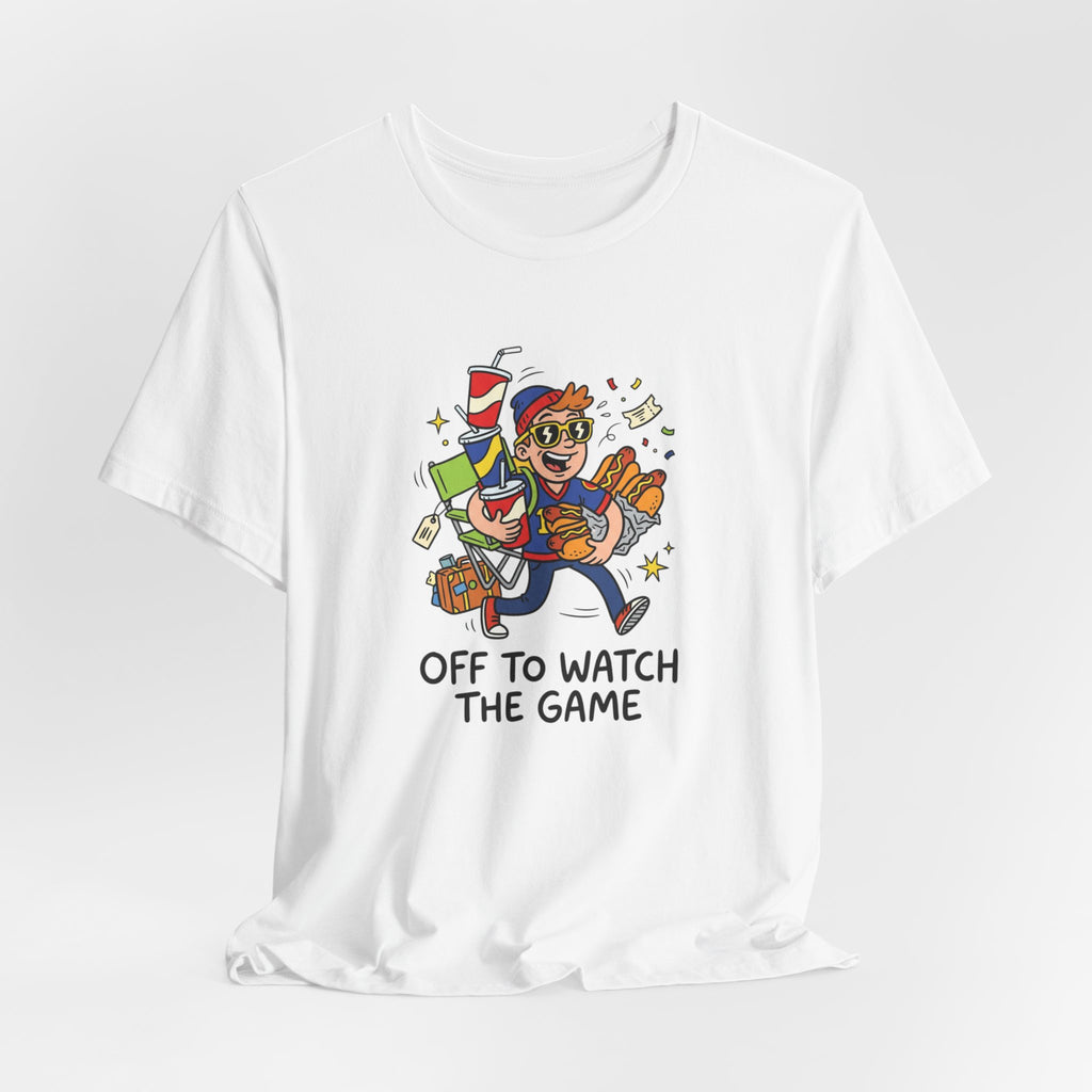 Off to Watch the Game Tee | Soccer Watch Party, Match-Day Outfit