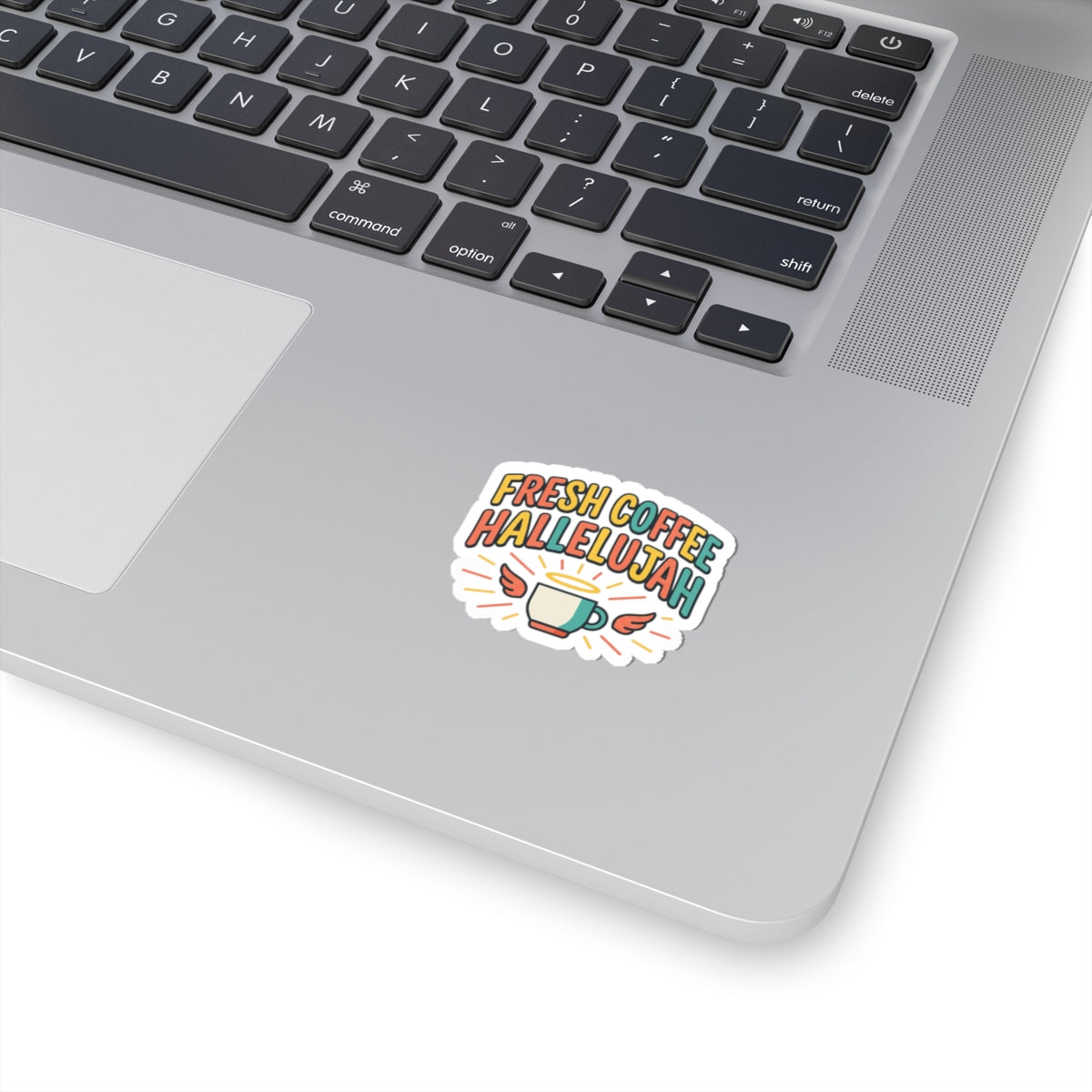 Fresh Coffee Hallelujah Sticker | coffee hallelujah, micro-joy vinyl