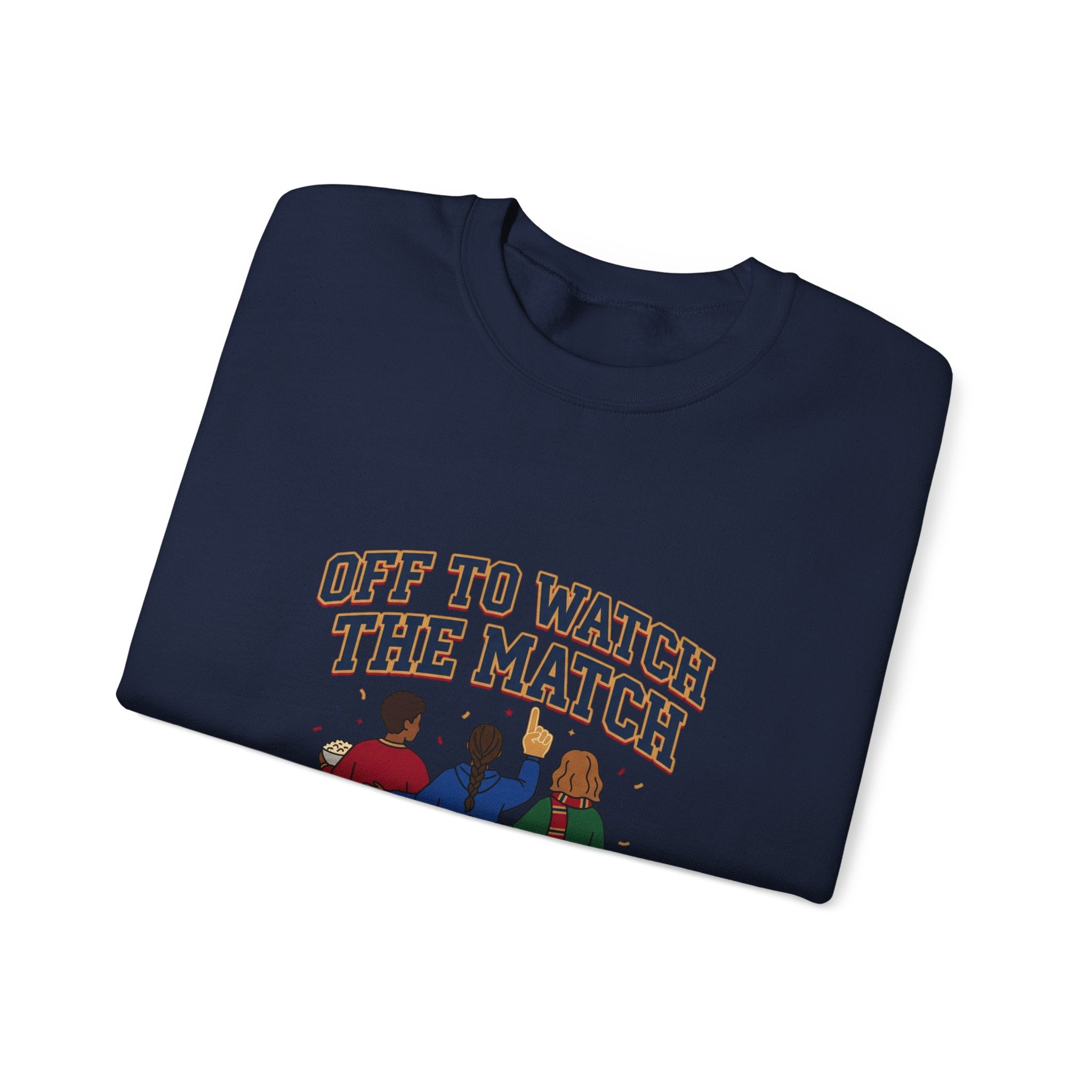 Off to Watch the Match Sweatshirt | soccer watch party, match-day outfit