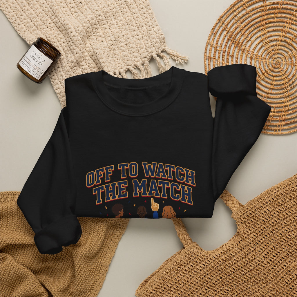 Off to Watch the Match Sweatshirt | soccer watch party, match-day outfit