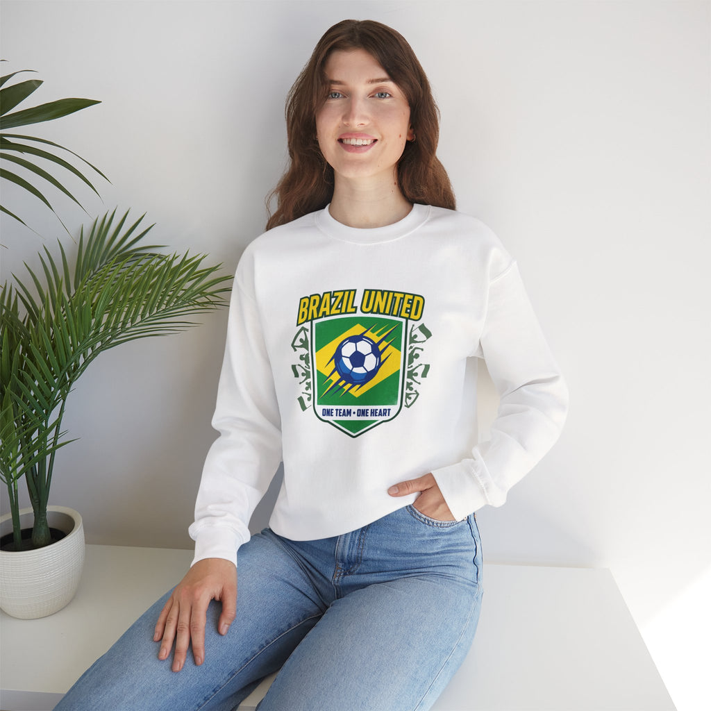 Brazil United Soccer Crest Sweatshirt