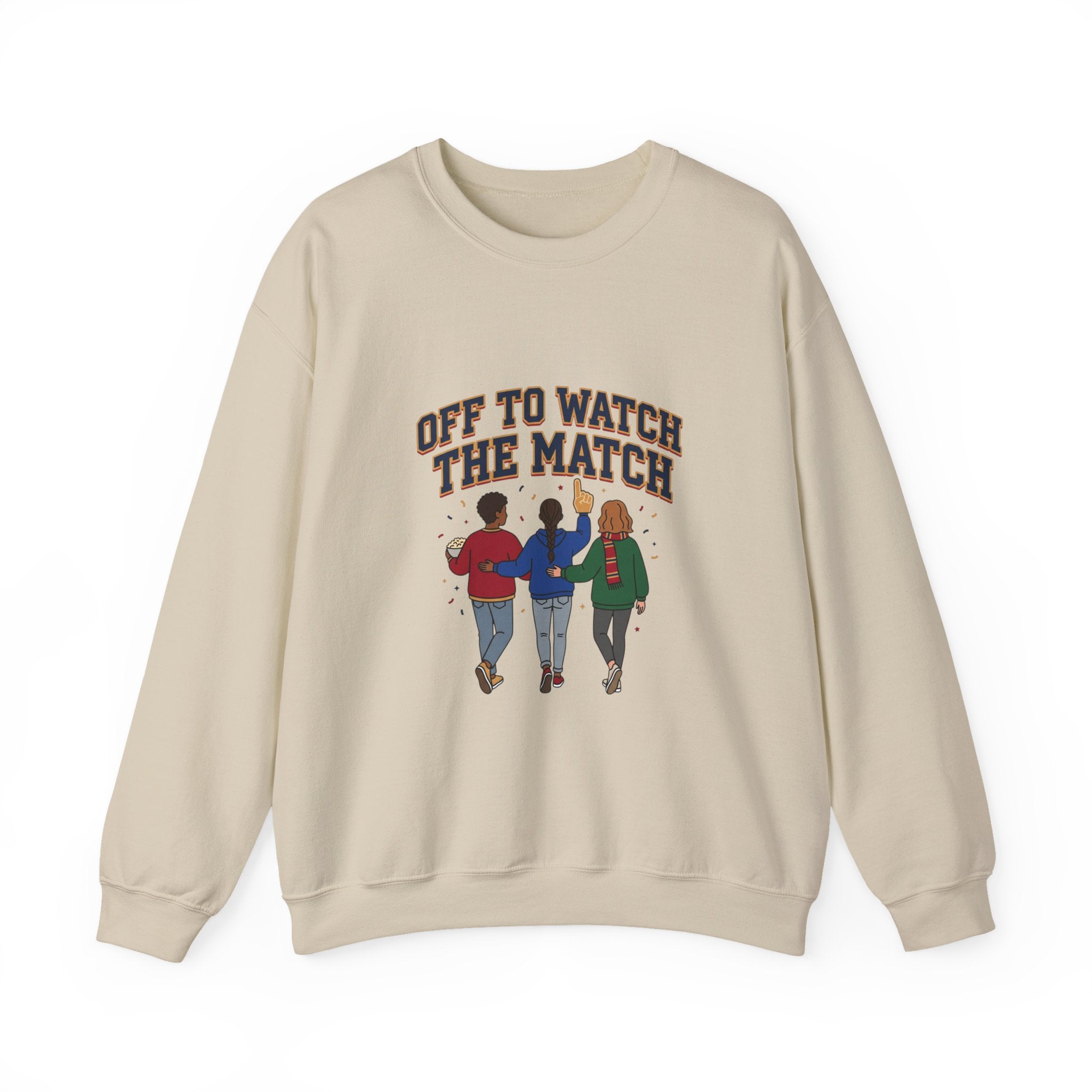 Off to Watch the Match Sweatshirt | soccer watch party, match-day outfit