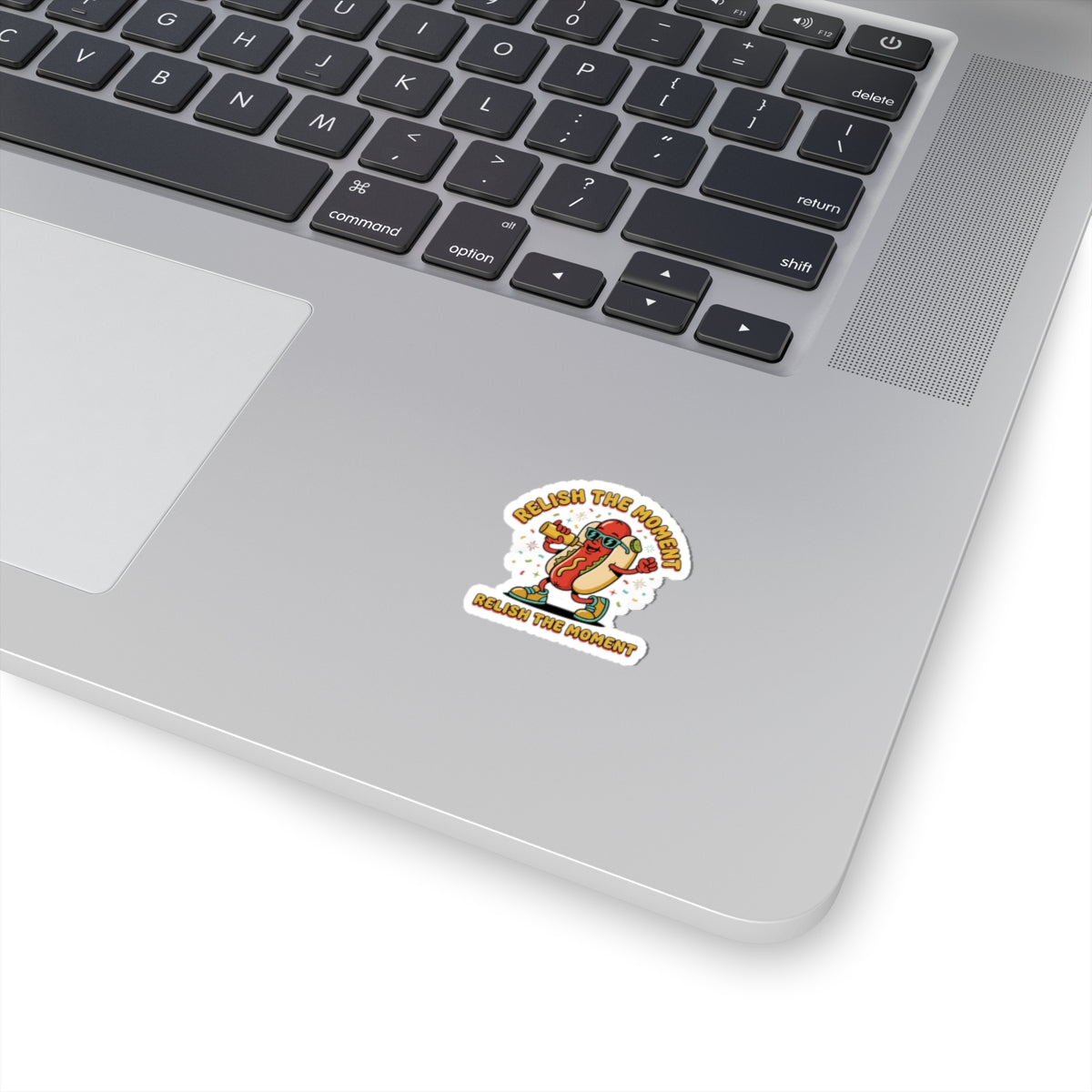 Relish the Moment Hot Dog Sticker | BBQ, Fourth of July, Patriotic