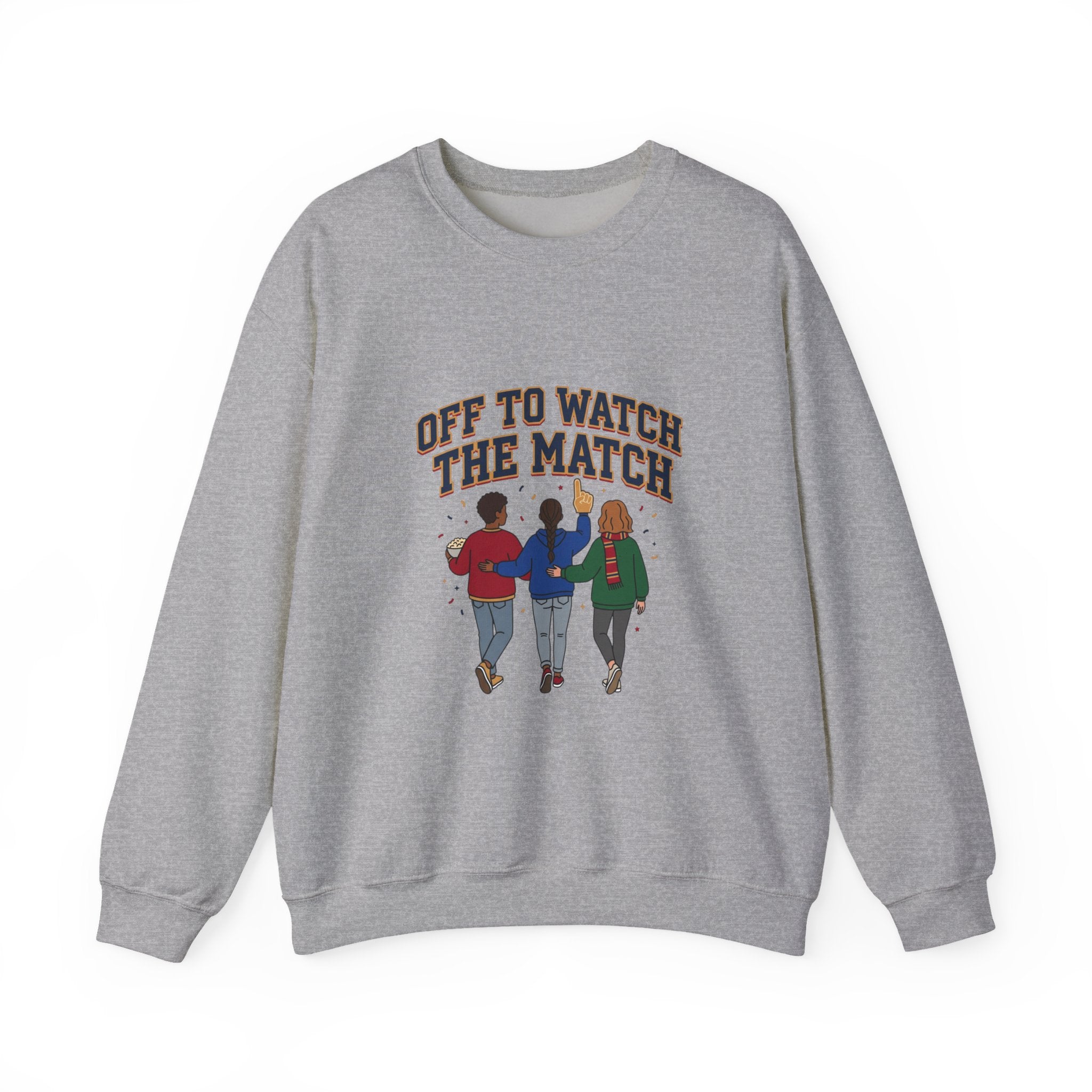 Off to Watch the Match Sweatshirt | soccer watch party, match-day outfit