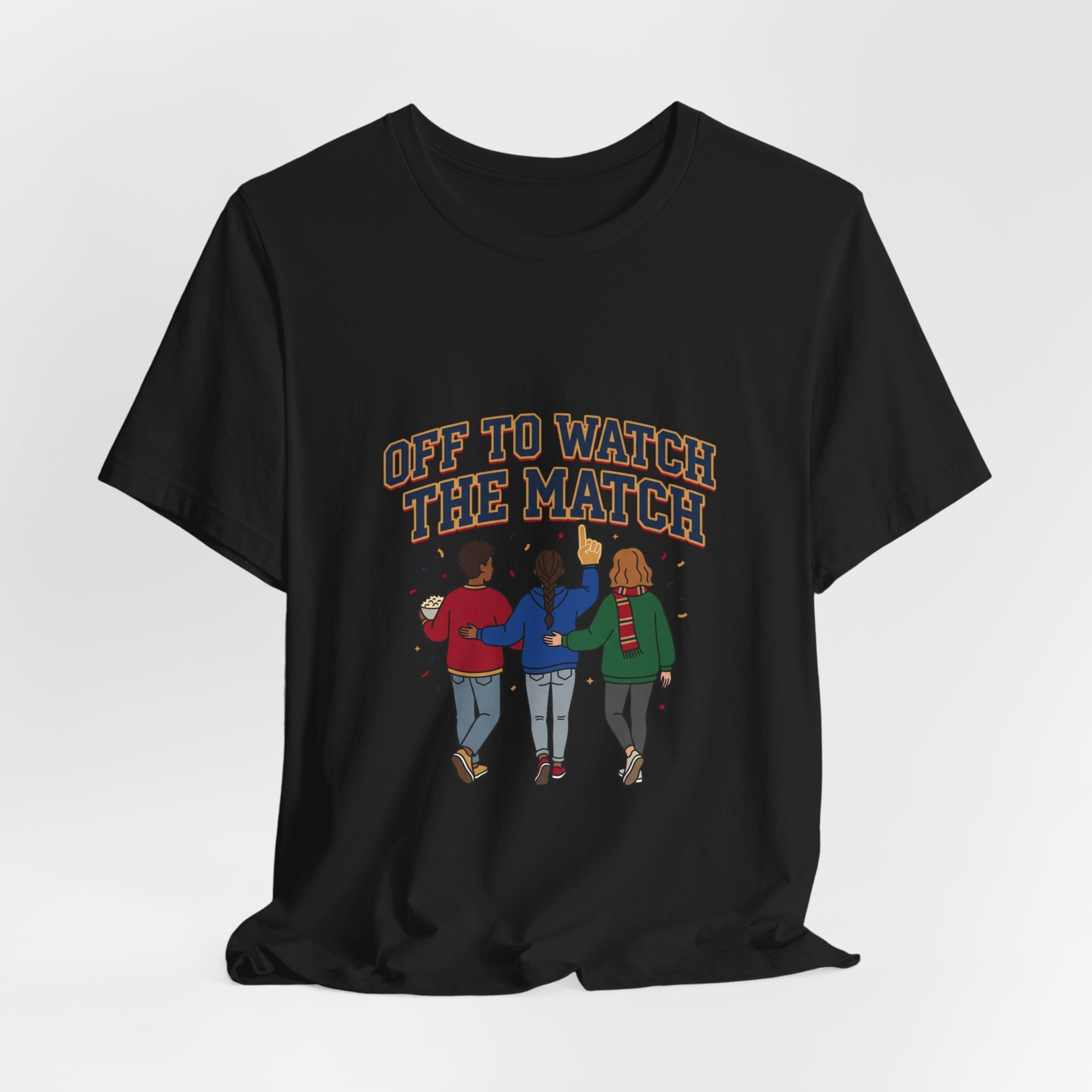 Off To Watch The Match Tee | soccer watch party, match-day outfit