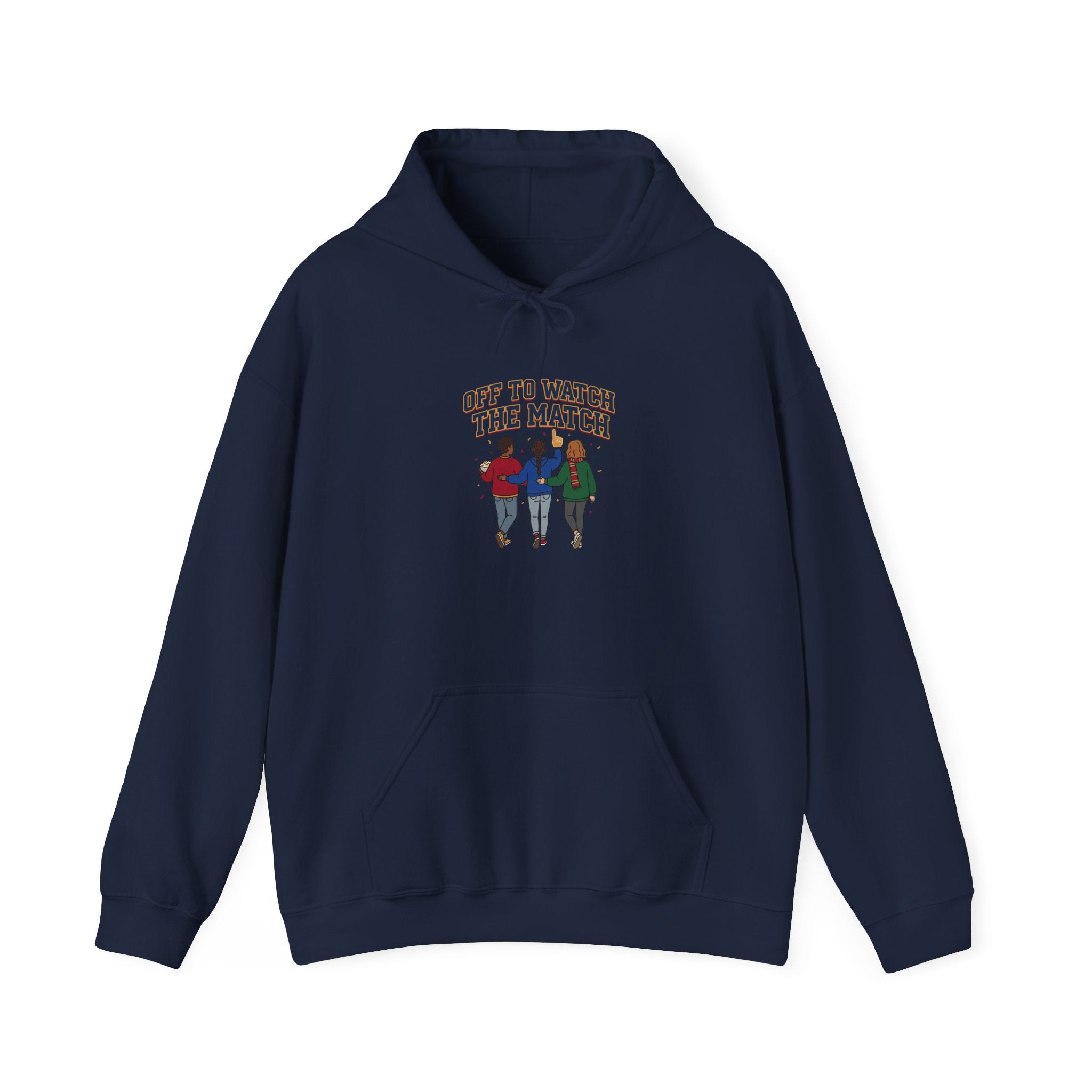 Off to Watch the Match Hoodie | soccer watch party, match-day outfit