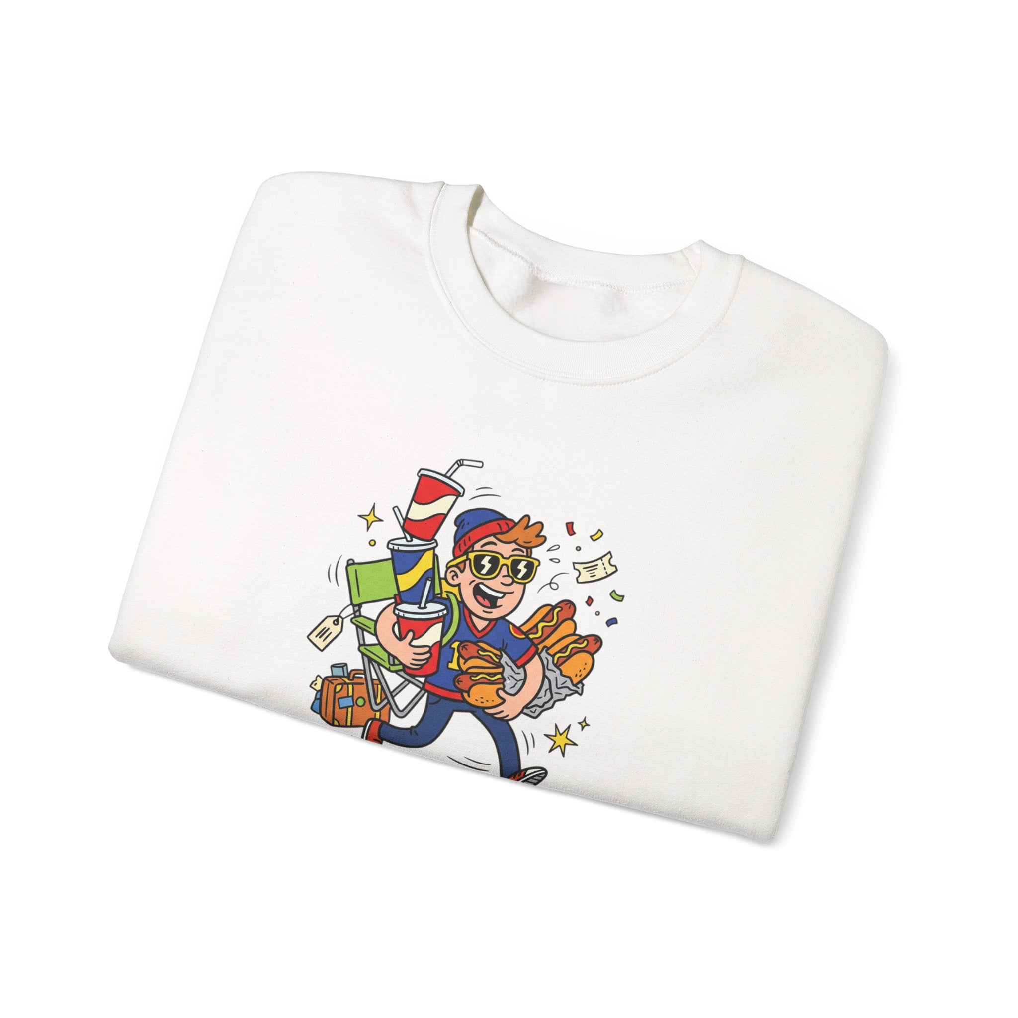 Off to Watch the Game Crewneck Sweatshirt | soccer watch party, match-day outfit