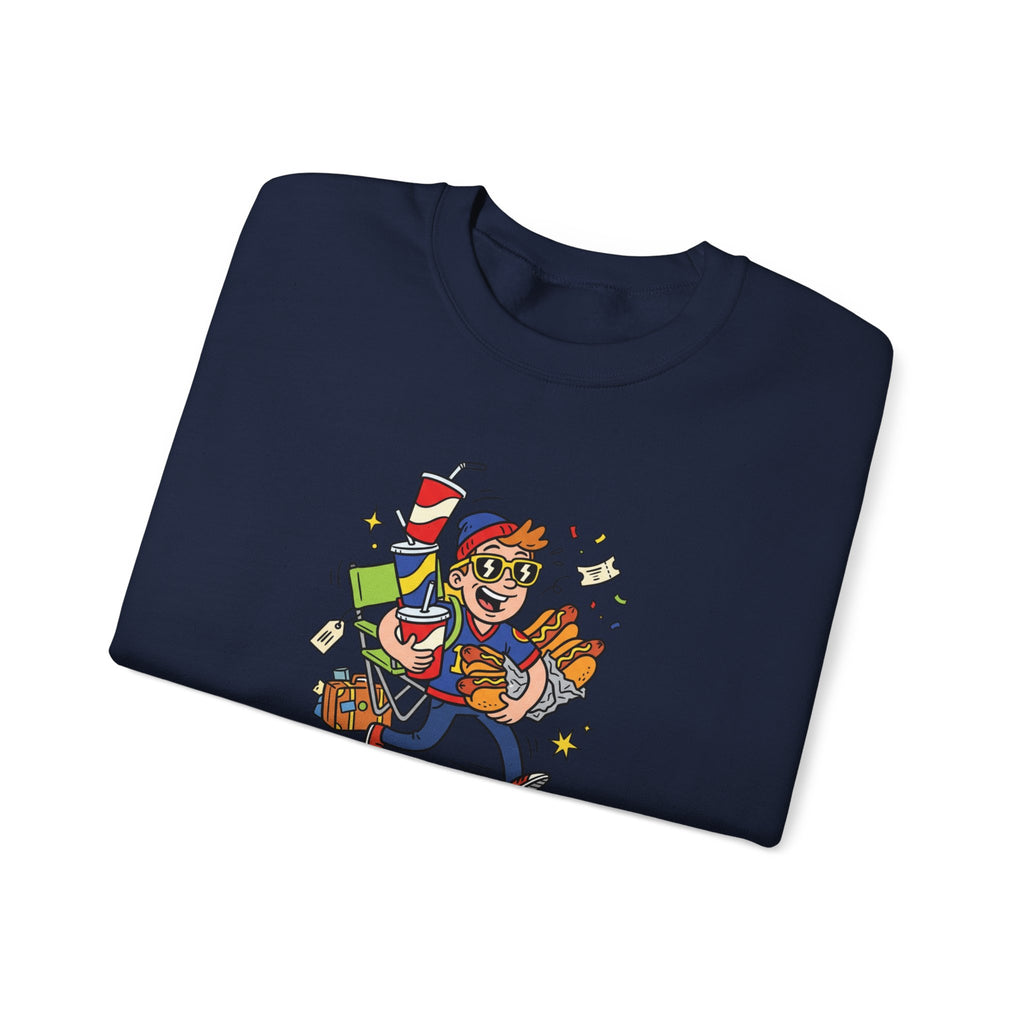 Off to Watch the Game Crewneck Sweatshirt | soccer watch party, match-day outfit