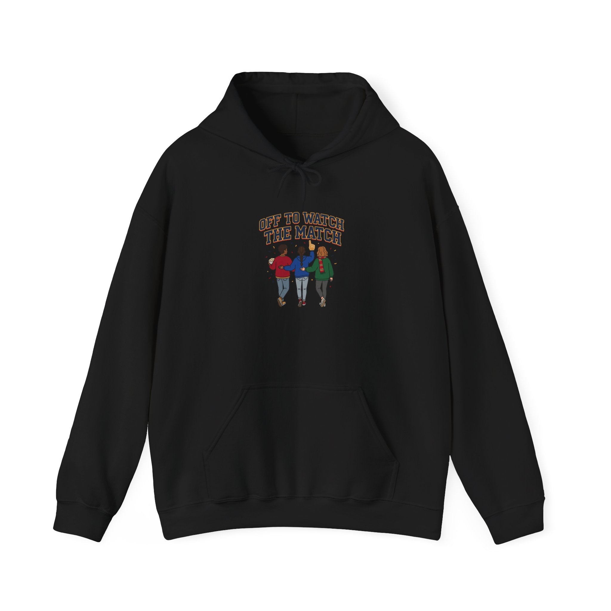 Off to Watch the Match Hoodie | soccer watch party, match-day outfit