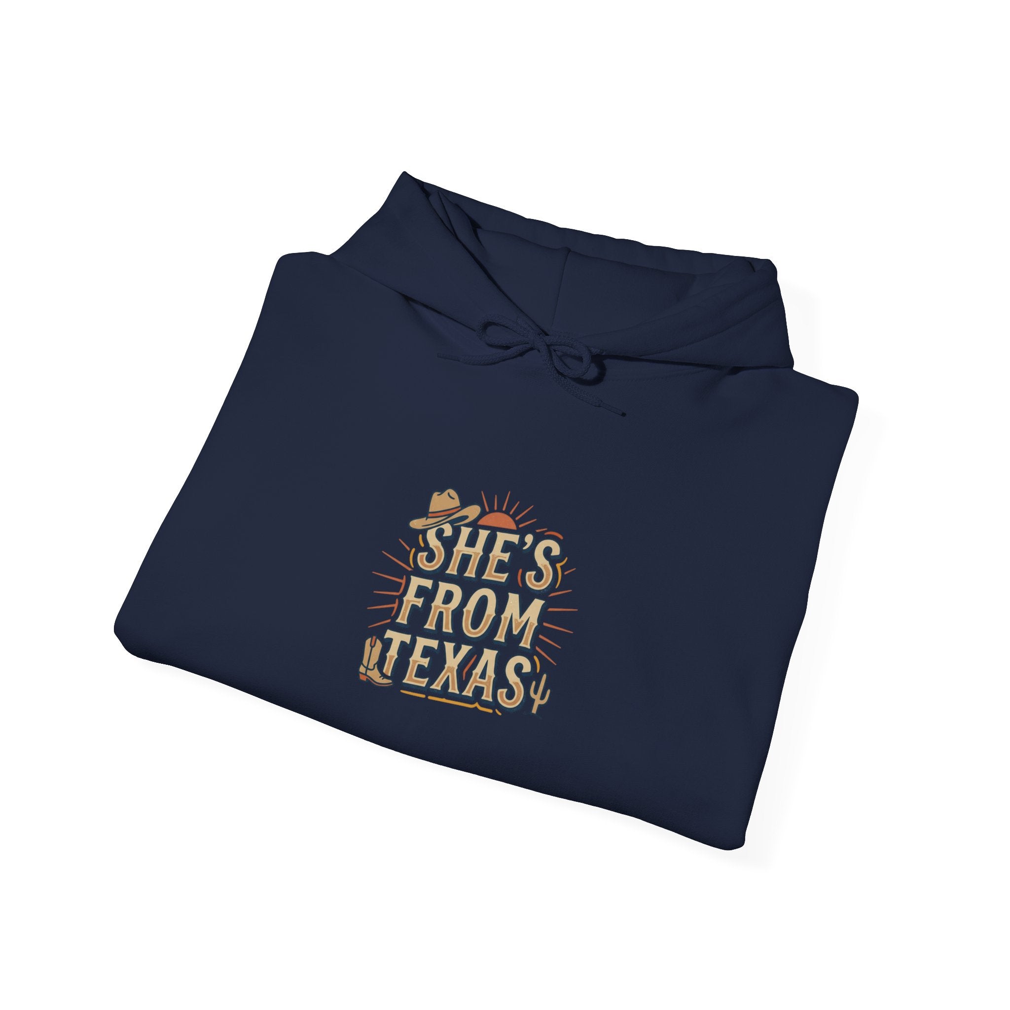 She's From Texas Hoodie | Lone Star, Southern Cowgirl Pride