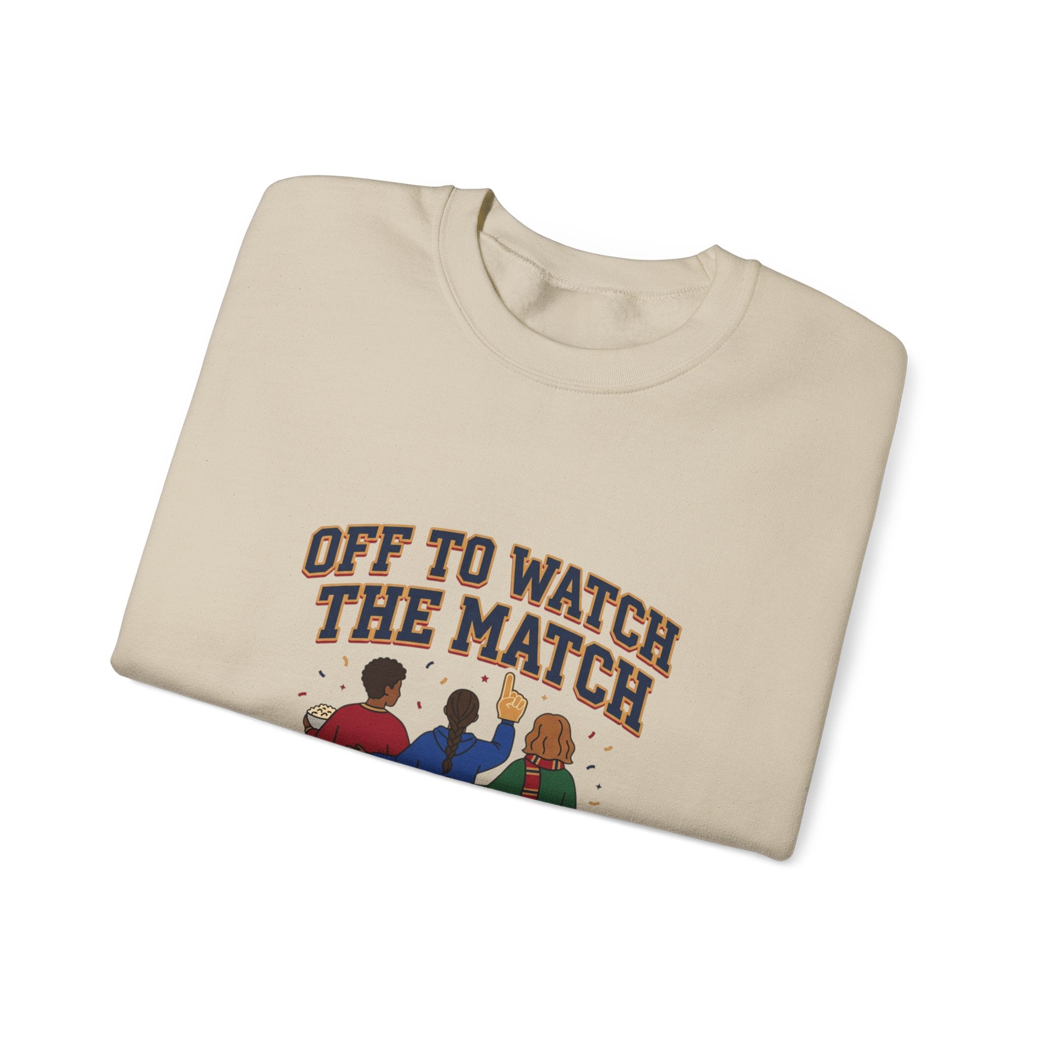 Off to Watch the Match Sweatshirt | soccer watch party, match-day outfit