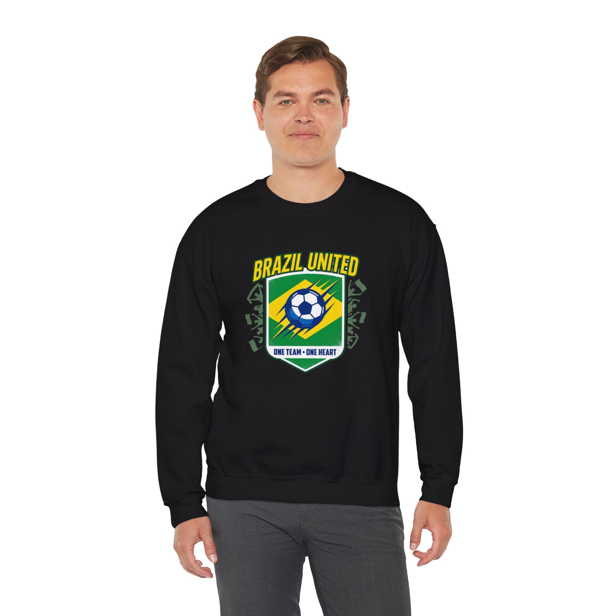 Brazil United Soccer Crest Sweatshirt