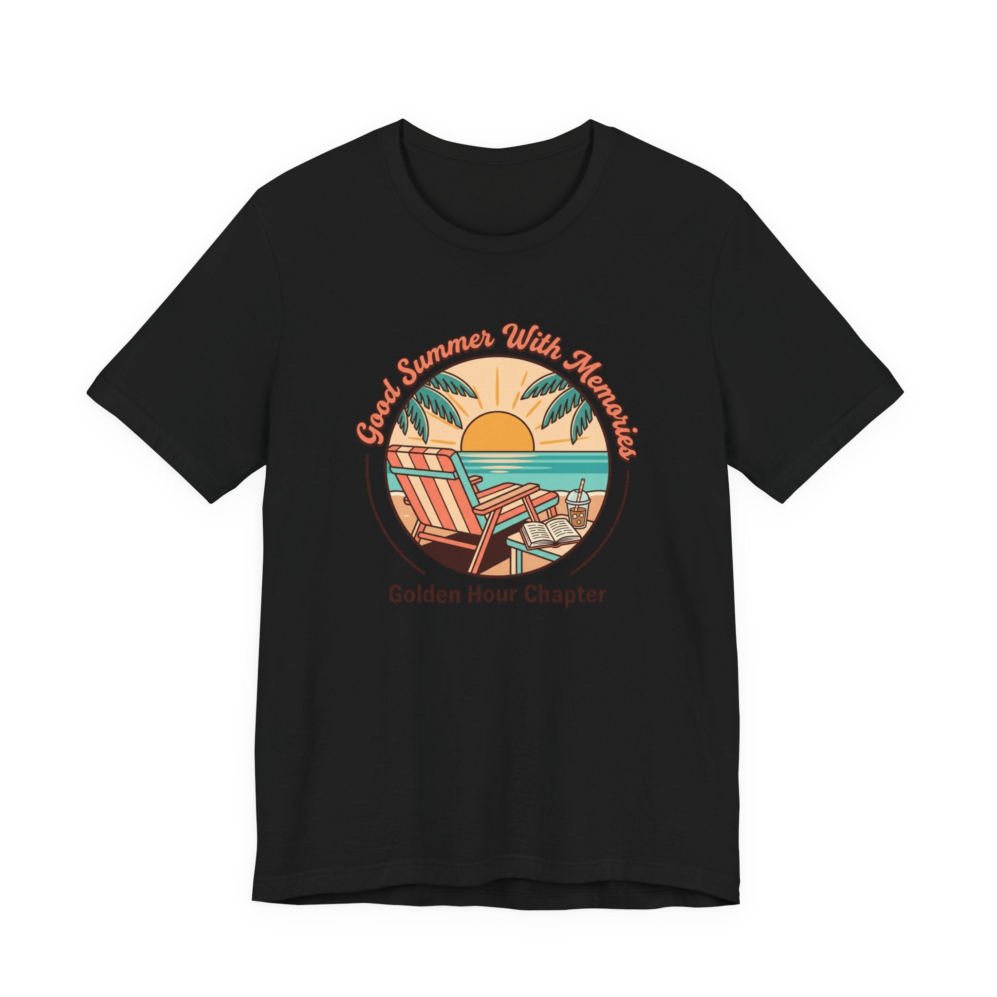 Golden Hour Beach Scene Tee | summer aesthetic, coastal vibes
