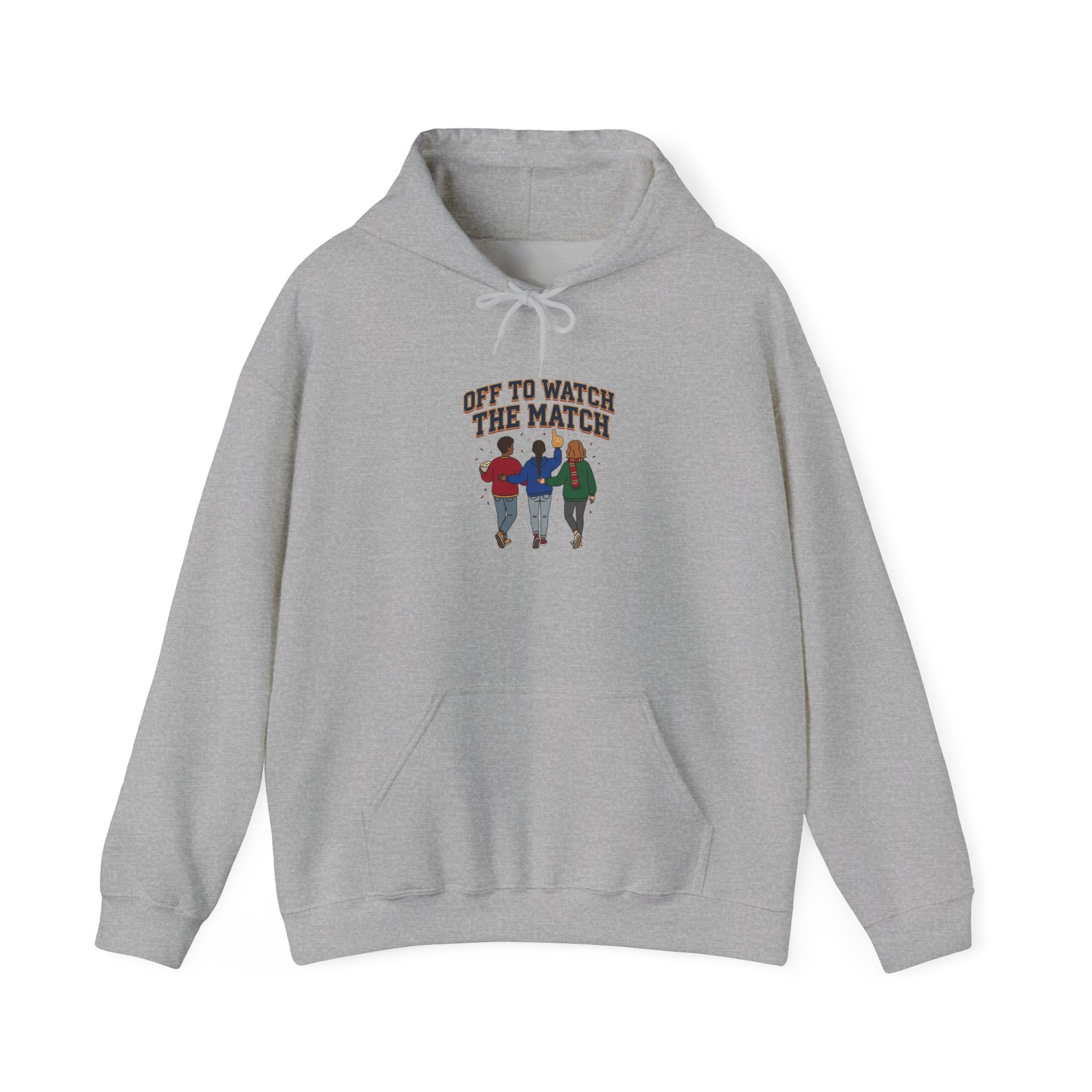 Off to Watch the Match Hoodie | soccer watch party, match-day outfit