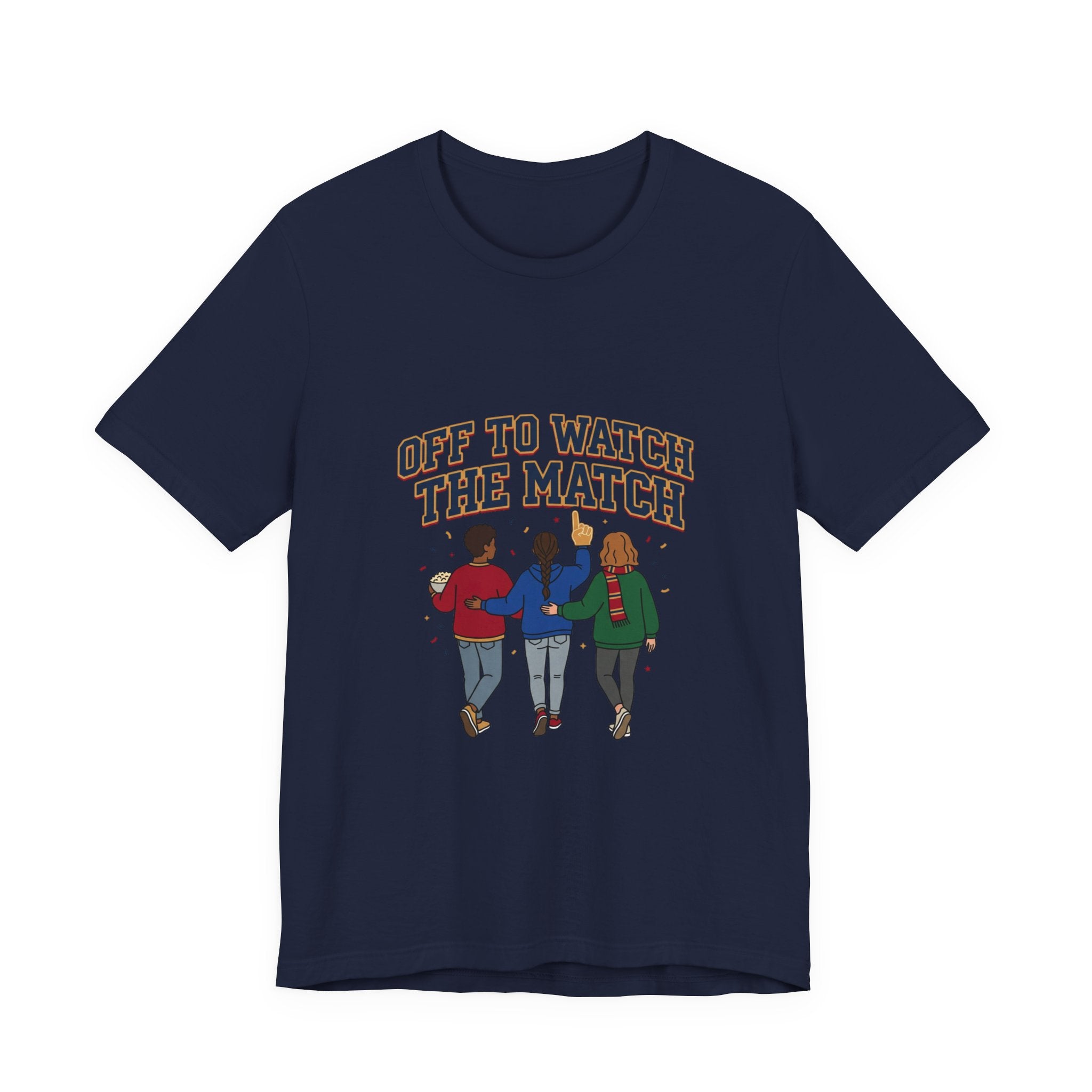 Off To Watch The Match Tee | soccer watch party, match-day outfit