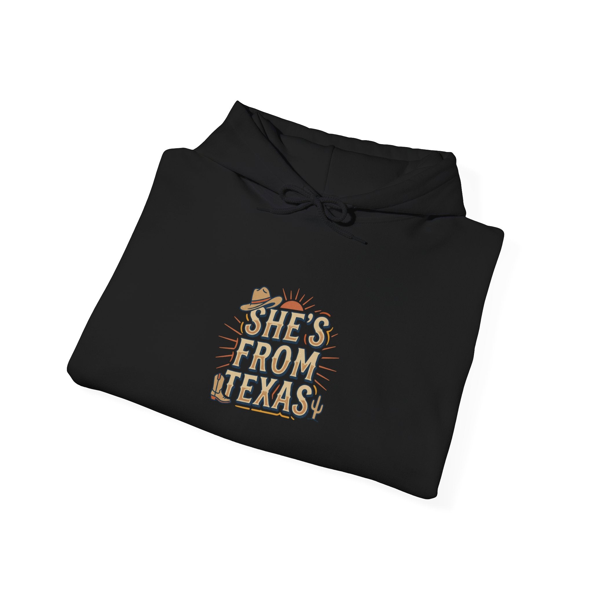She's From Texas Hoodie | Lone Star, Southern Cowgirl Pride