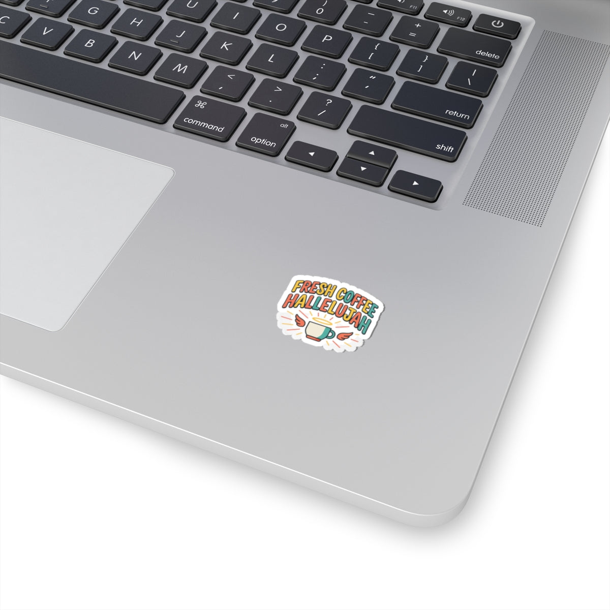 Fresh Coffee Hallelujah Sticker | coffee hallelujah, micro-joy vinyl