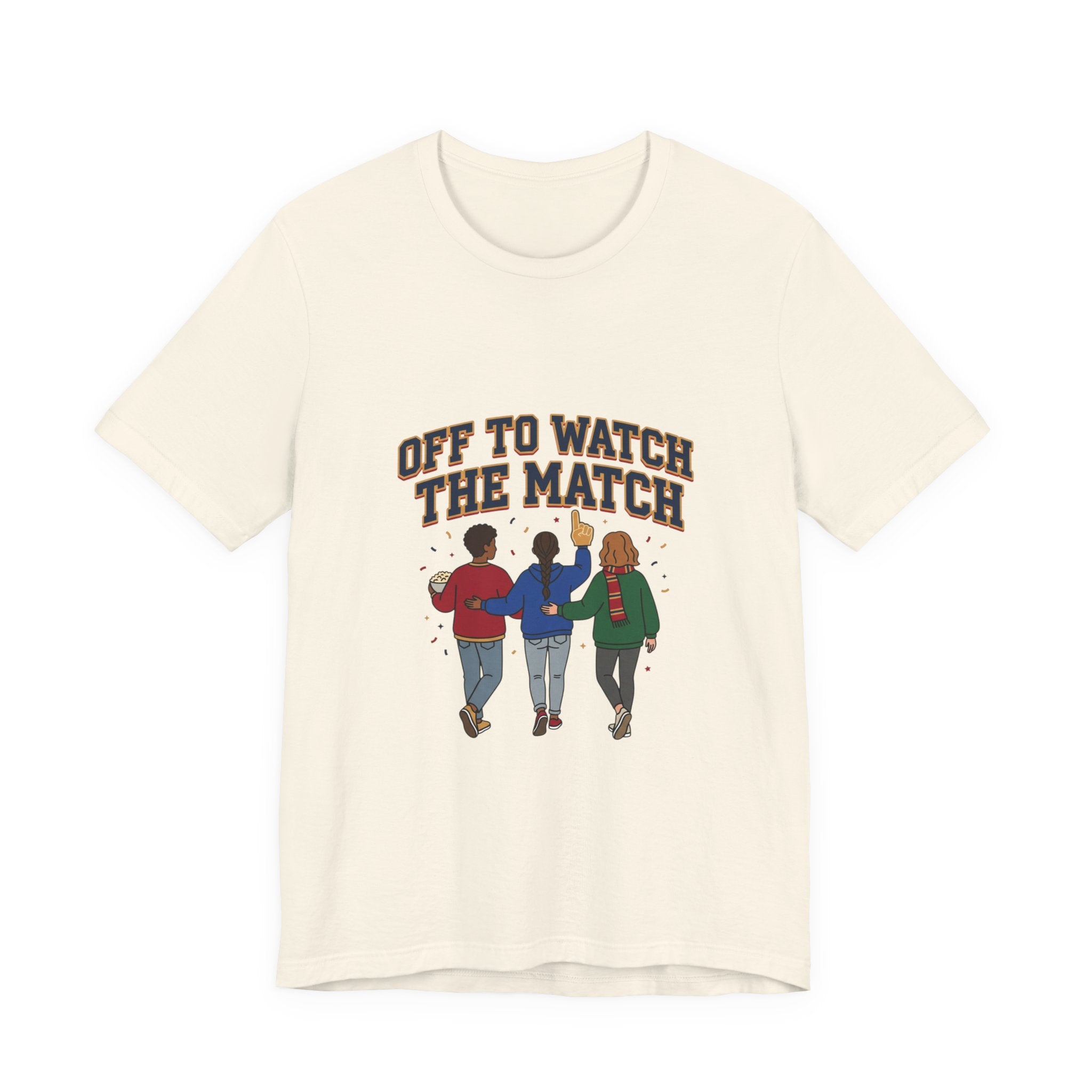 Off To Watch The Match Tee | soccer watch party, match-day outfit
