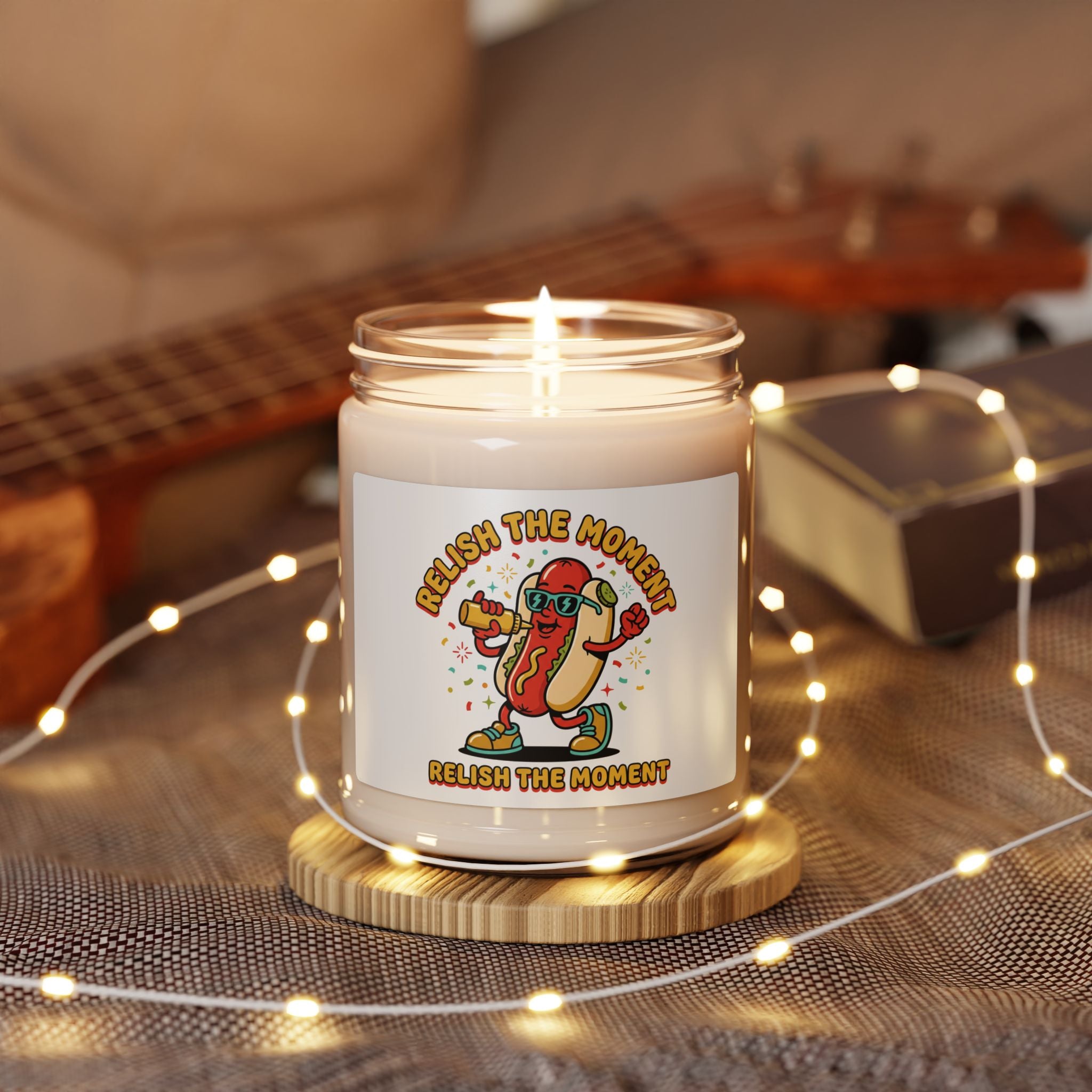 Relish the Moment Hot Dog Candle | Soy Candle, BBQ Fourth of July
