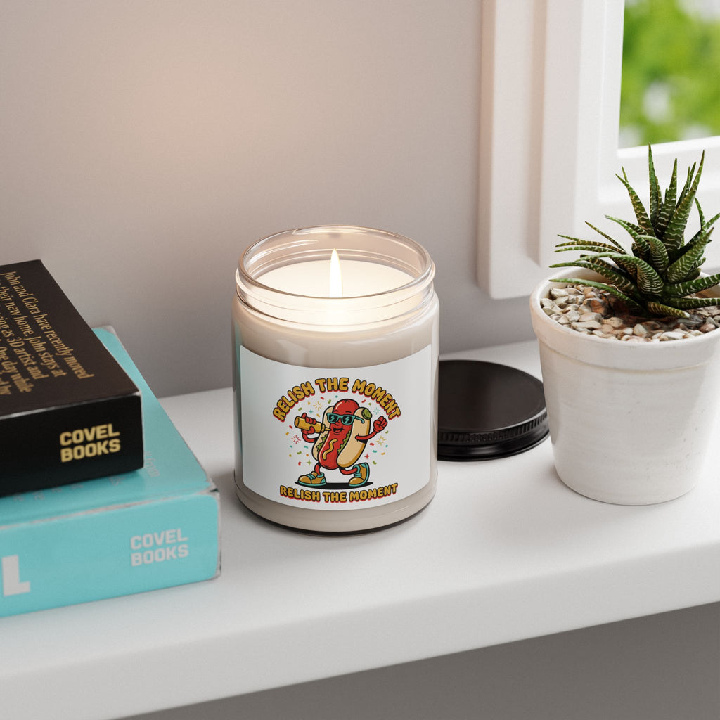 Relish the Moment Hot Dog Candle | Soy Candle, BBQ Fourth of July