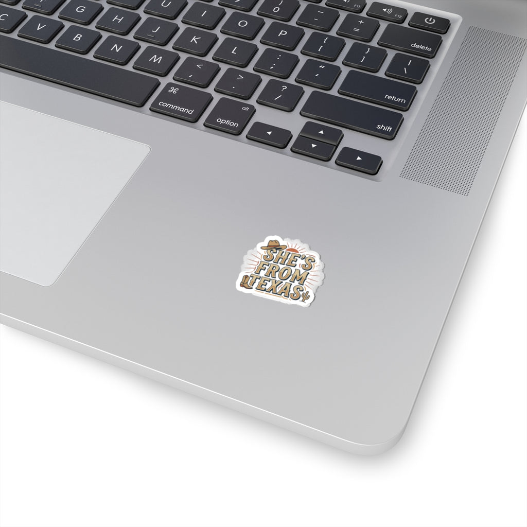 She's From Texas Sticker | Lone Star, cowgirl, southern pride