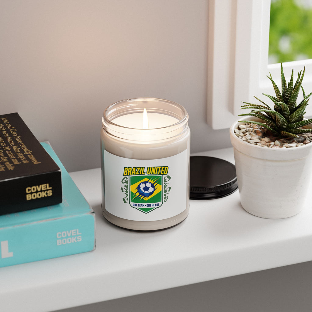 Brazil United Candle | Country Pride, Retro Soccer Supporters
