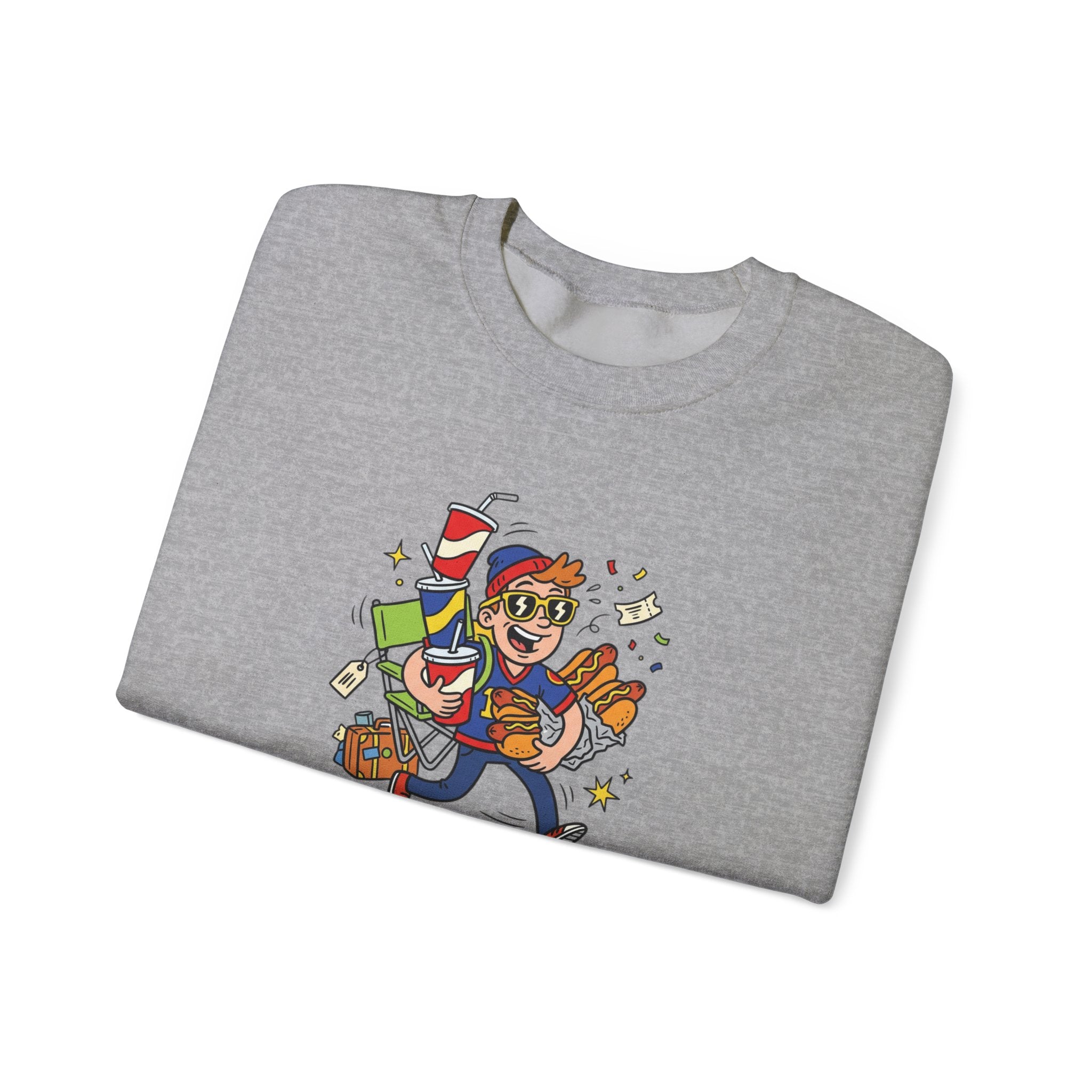 Off to Watch the Game Crewneck Sweatshirt | soccer watch party, match-day outfit