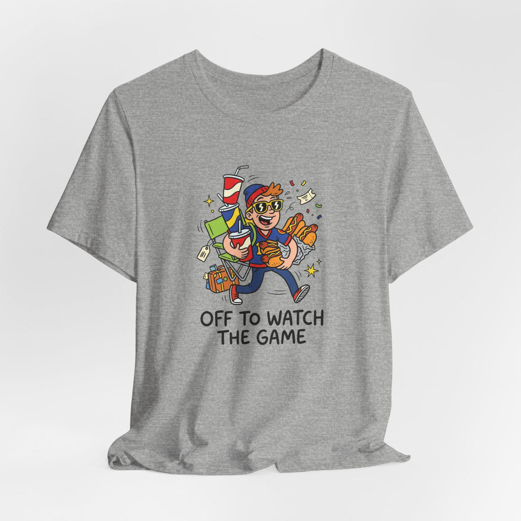 Off to Watch the Game Tee | Soccer Watch Party, Match-Day Outfit